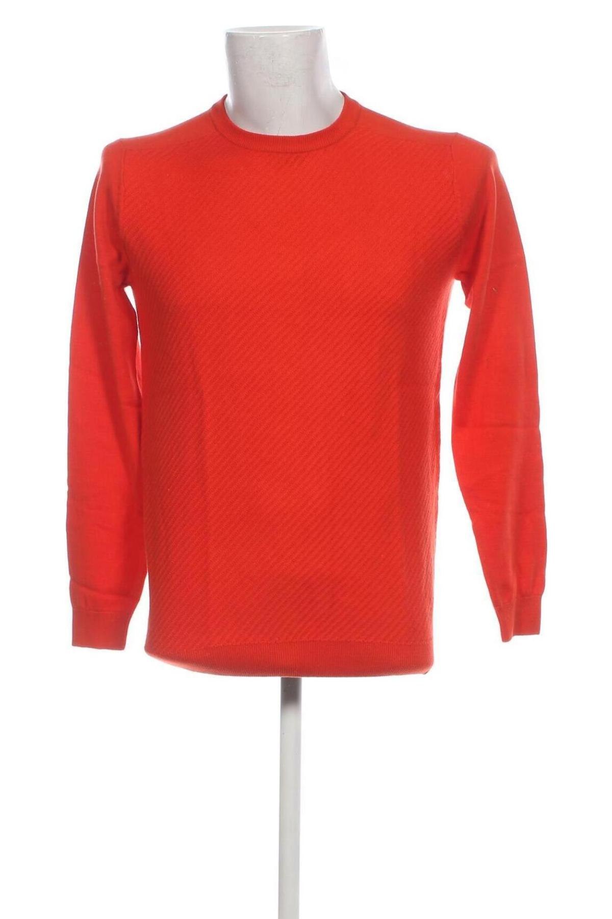 Мъжки пуловер Tom Tailor, Размер M, Цвят Оранжев, Цена 30,80 лв.