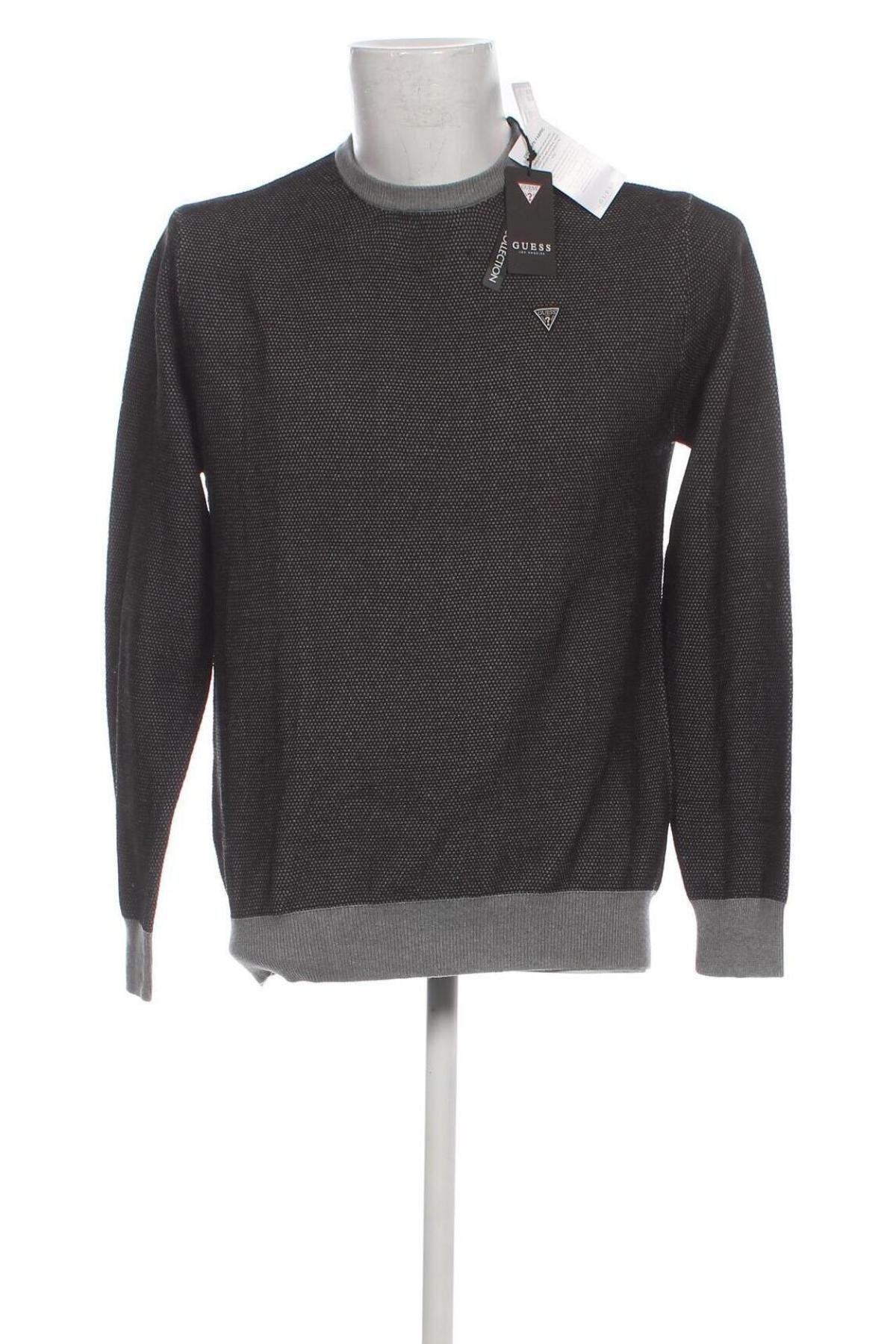 Ανδρικό πουλόβερ Guess, Μέγεθος S, Χρώμα Μαύρο, Τιμή 80,41 €
