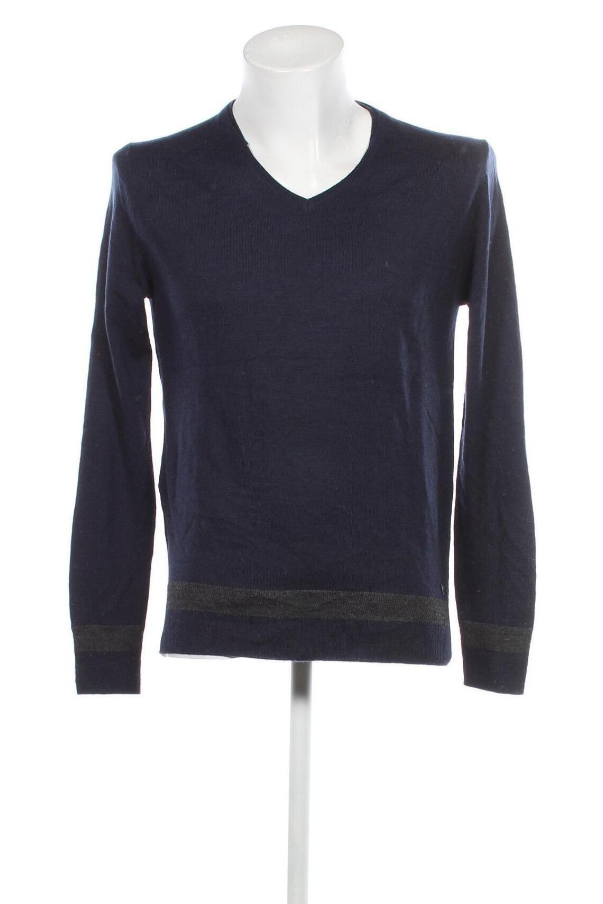 Ανδρικό πουλόβερ Guess, Μέγεθος L, Χρώμα Μπλέ, Τιμή 21,03 €
