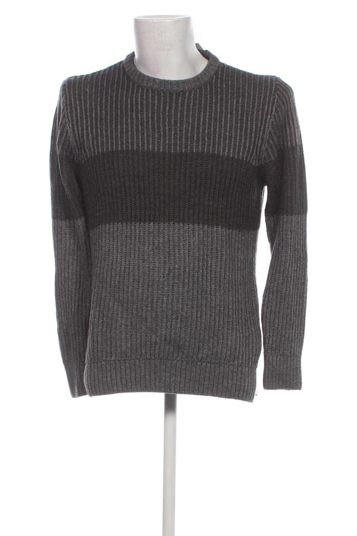 Мъжки пуловер H&M, Размер L, Цвят Сив, Цена 15,66 лв.