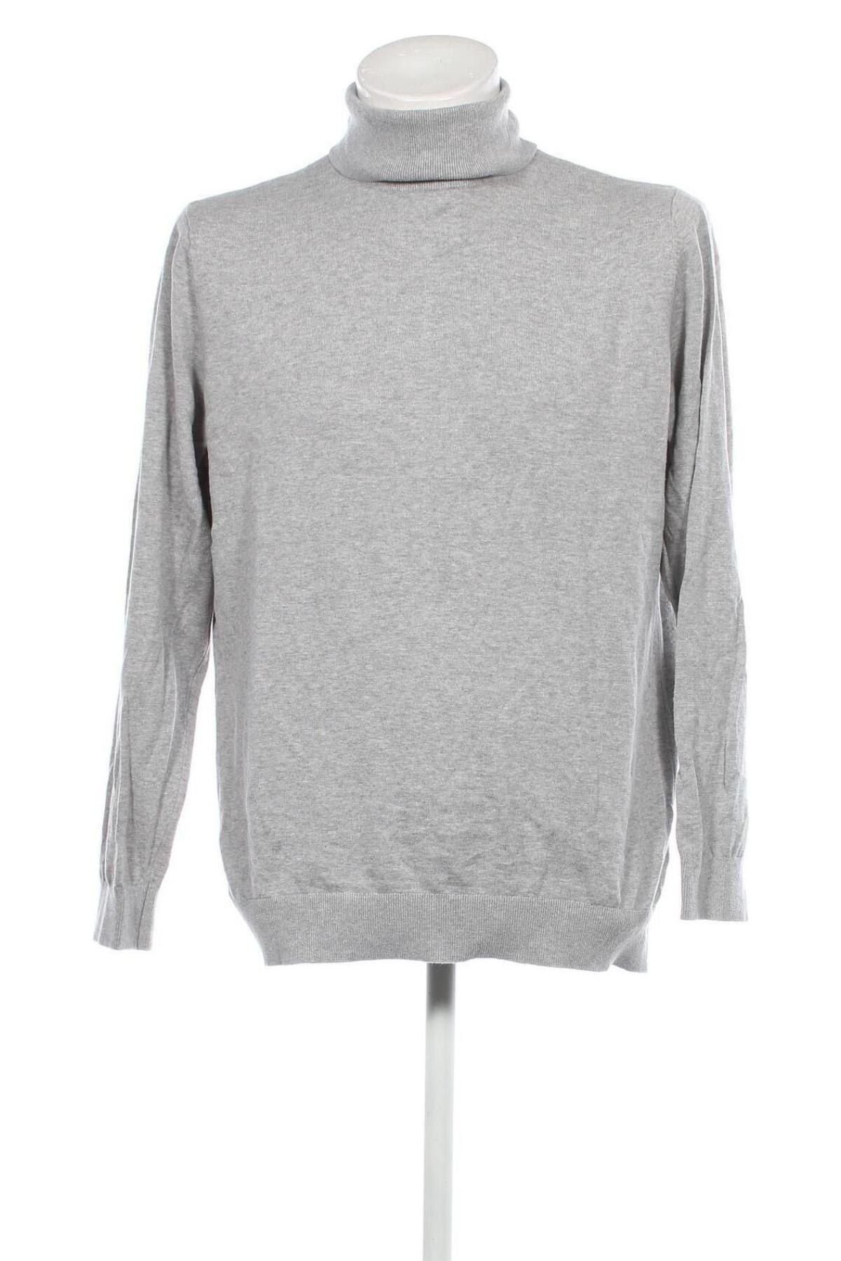 Мъжки пуловер H&M, Размер XL, Цвят Сив, Цена 13,92 лв.