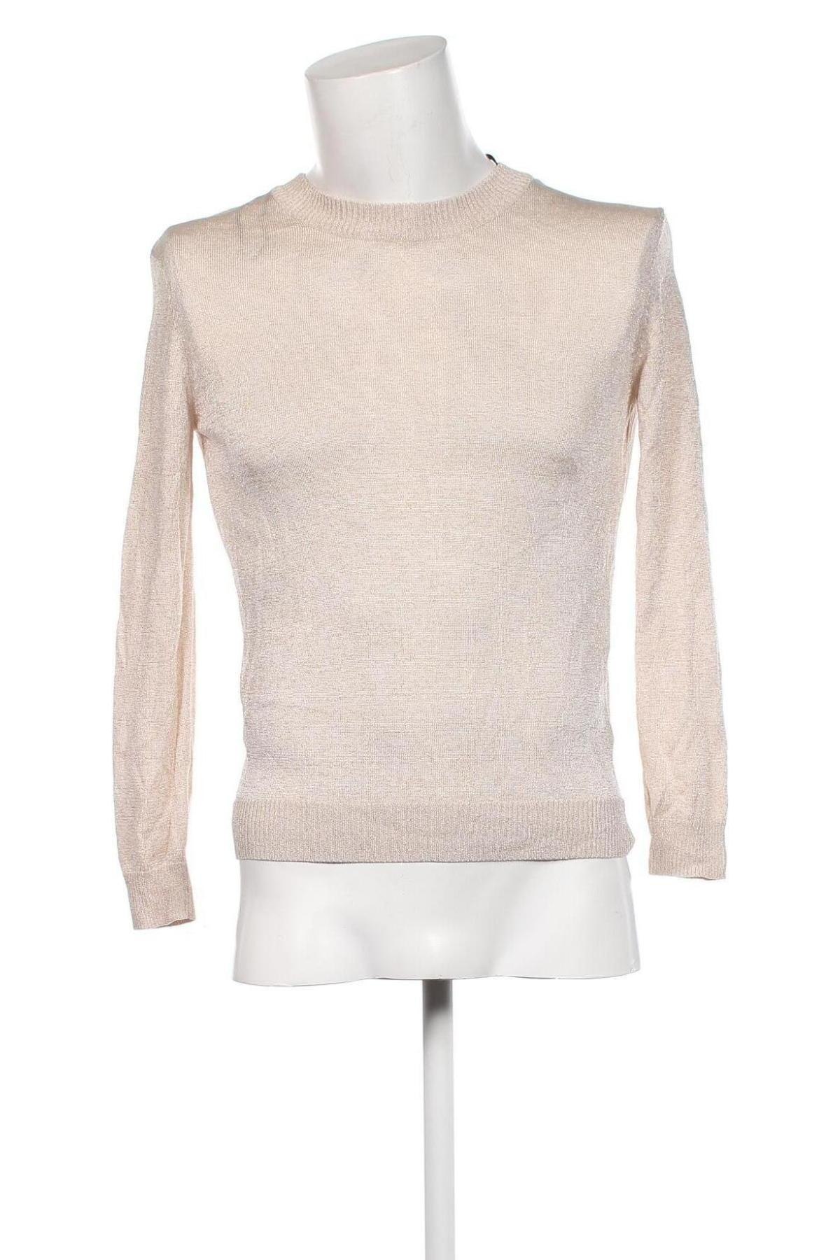 Ανδρικό πουλόβερ H&M, Μέγεθος S, Χρώμα Εκρού, Τιμή 17,94 €