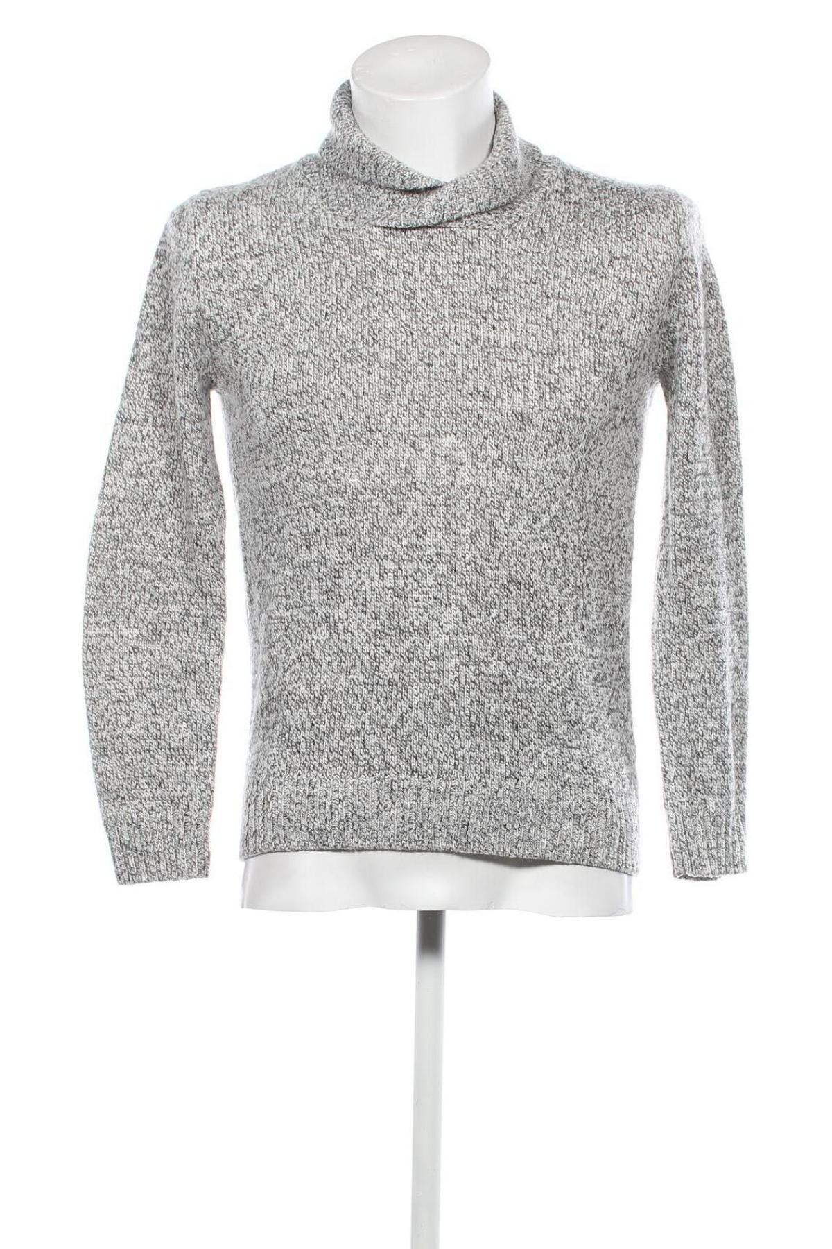 Мъжки пуловер H&M, Размер S, Цвят Сив, Цена 12,18 лв.