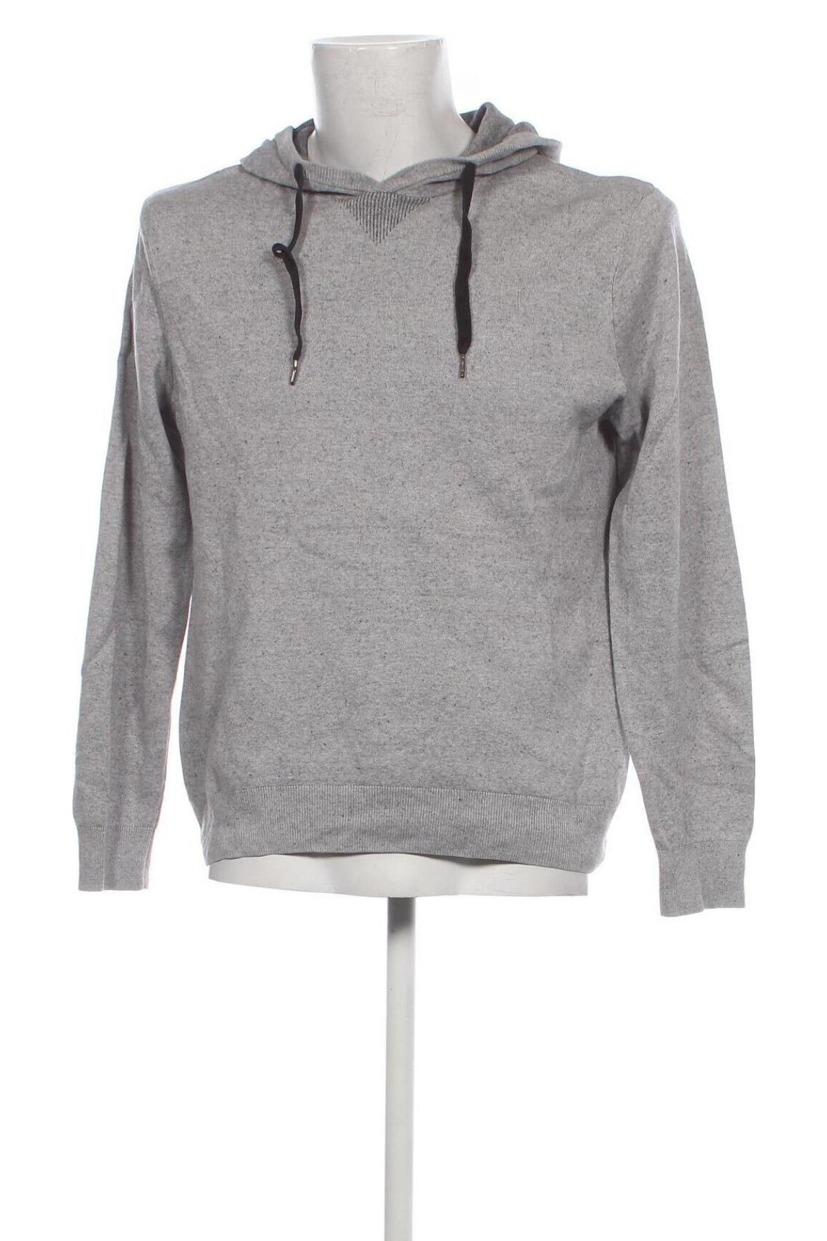 Herrenpullover H&M L.O.G.G., Größe M, Farbe Grau, Preis € 12,49