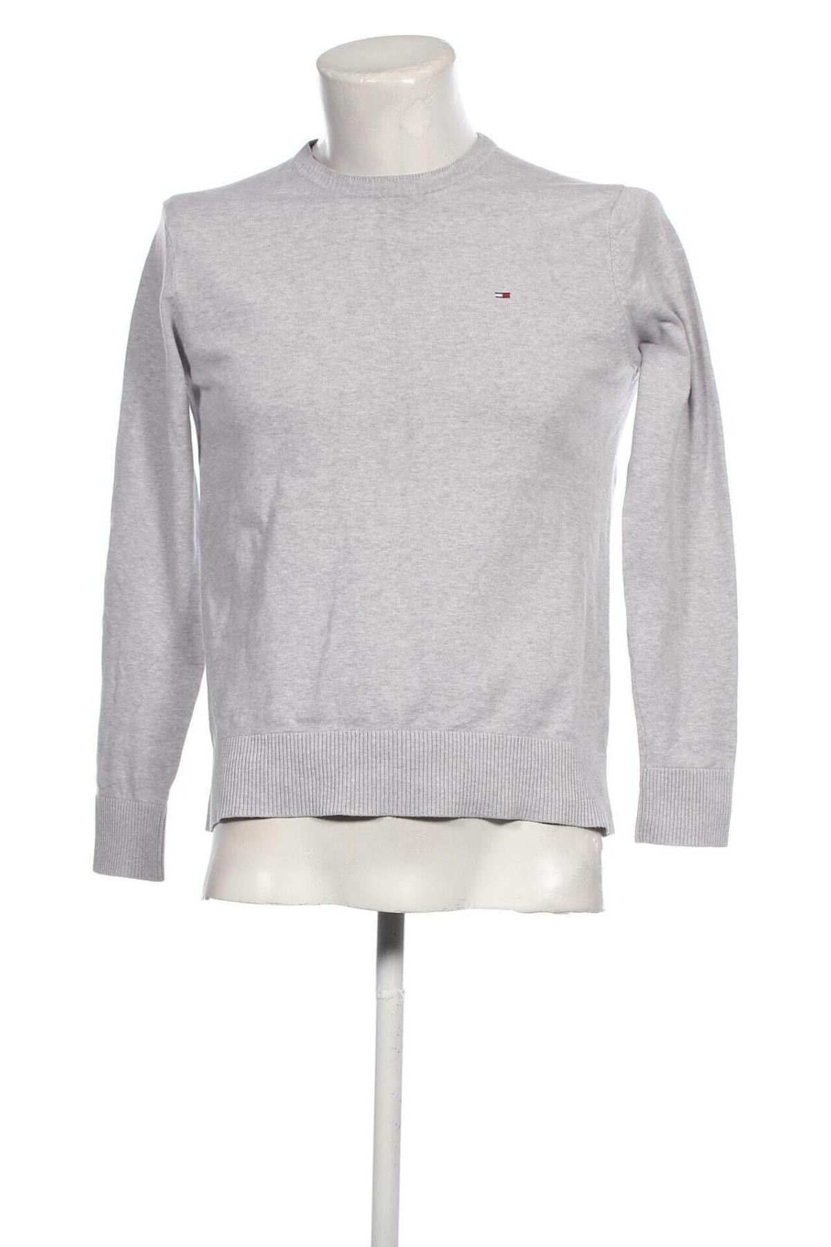 Мъжки пуловер Hilfiger Denim, Размер L, Цвят Сив, Цена 52,80 лв.