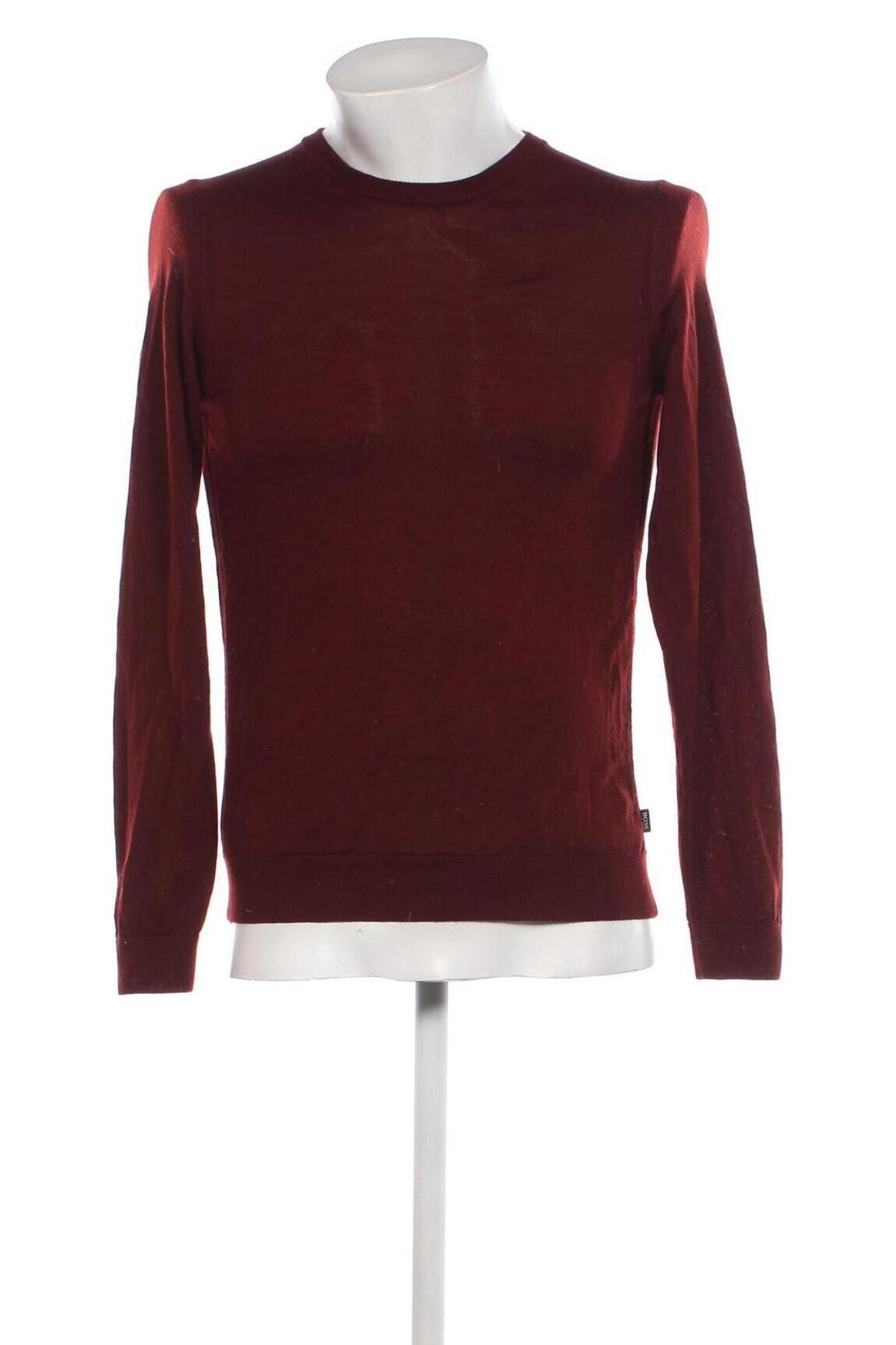 Ανδρικό πουλόβερ Hugo Boss, Μέγεθος S, Χρώμα Κόκκινο, Τιμή 67,79 €