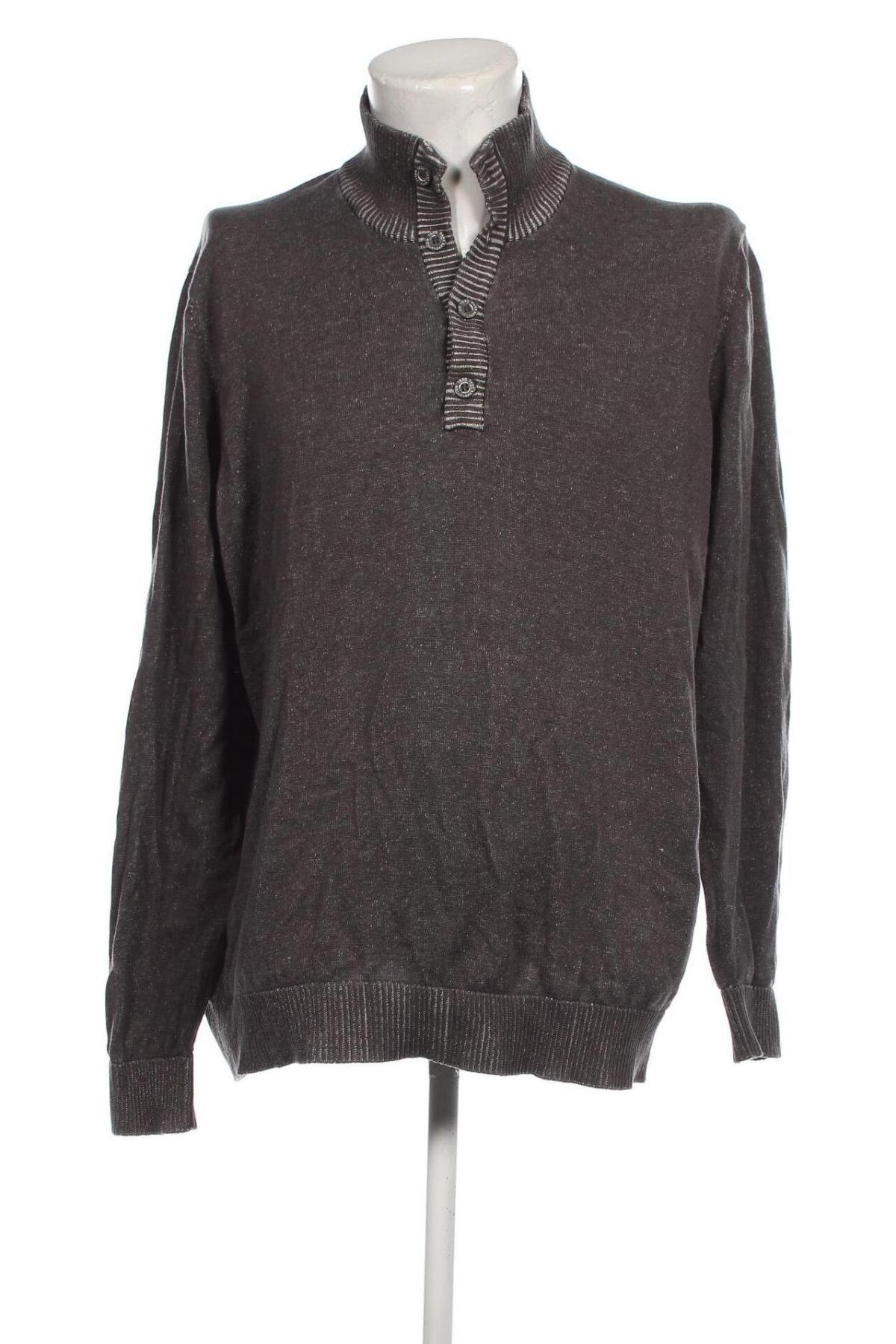 Herrenpullover Identic, Größe XXL, Farbe Grau, Preis € 5,65