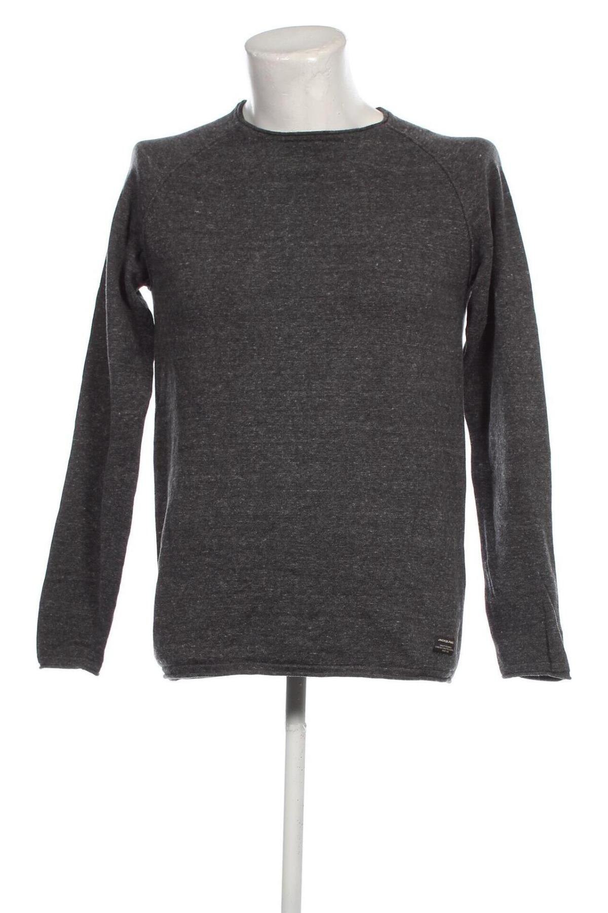 Ανδρικό πουλόβερ Jack & Jones, Μέγεθος L, Χρώμα Γκρί, Τιμή 5,47 €