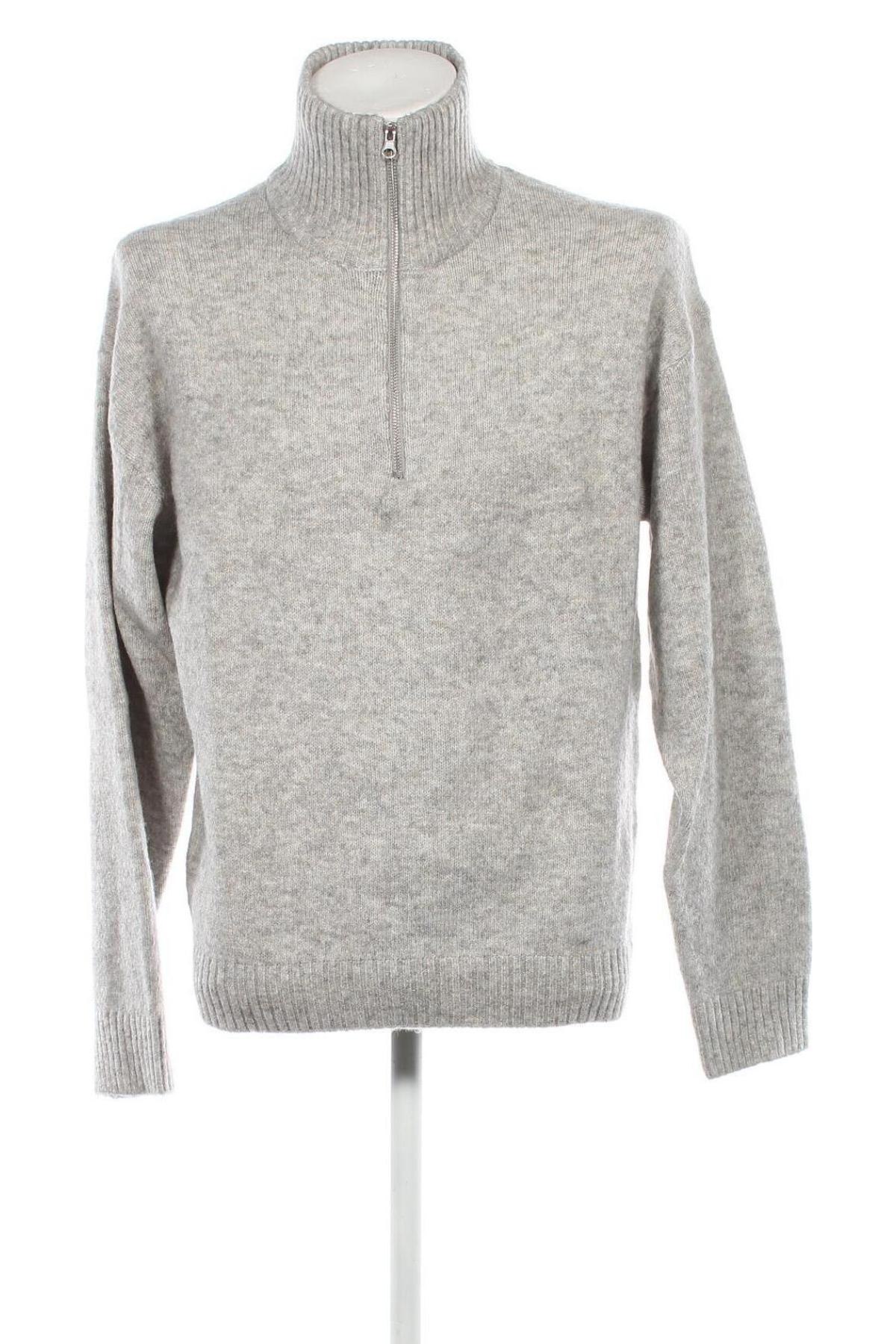 Herrenpullover Jack & Jones, Größe L, Farbe Grau, Preis € 11,99