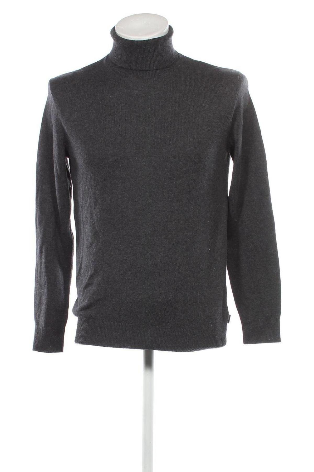 Мъжки пуловер Jack & Jones, Размер M, Цвят Сив, Цена 30,80 лв.