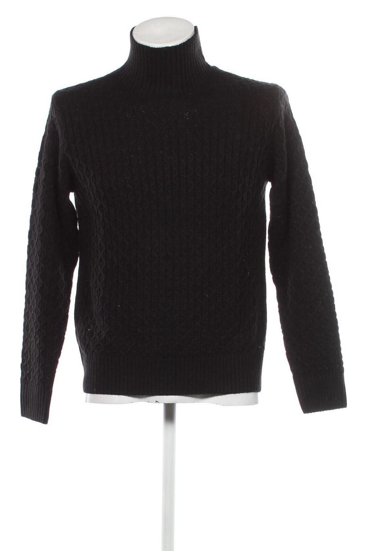 Мъжки пуловер Jack & Jones, Размер S, Цвят Черен, Цена 30,80 лв.