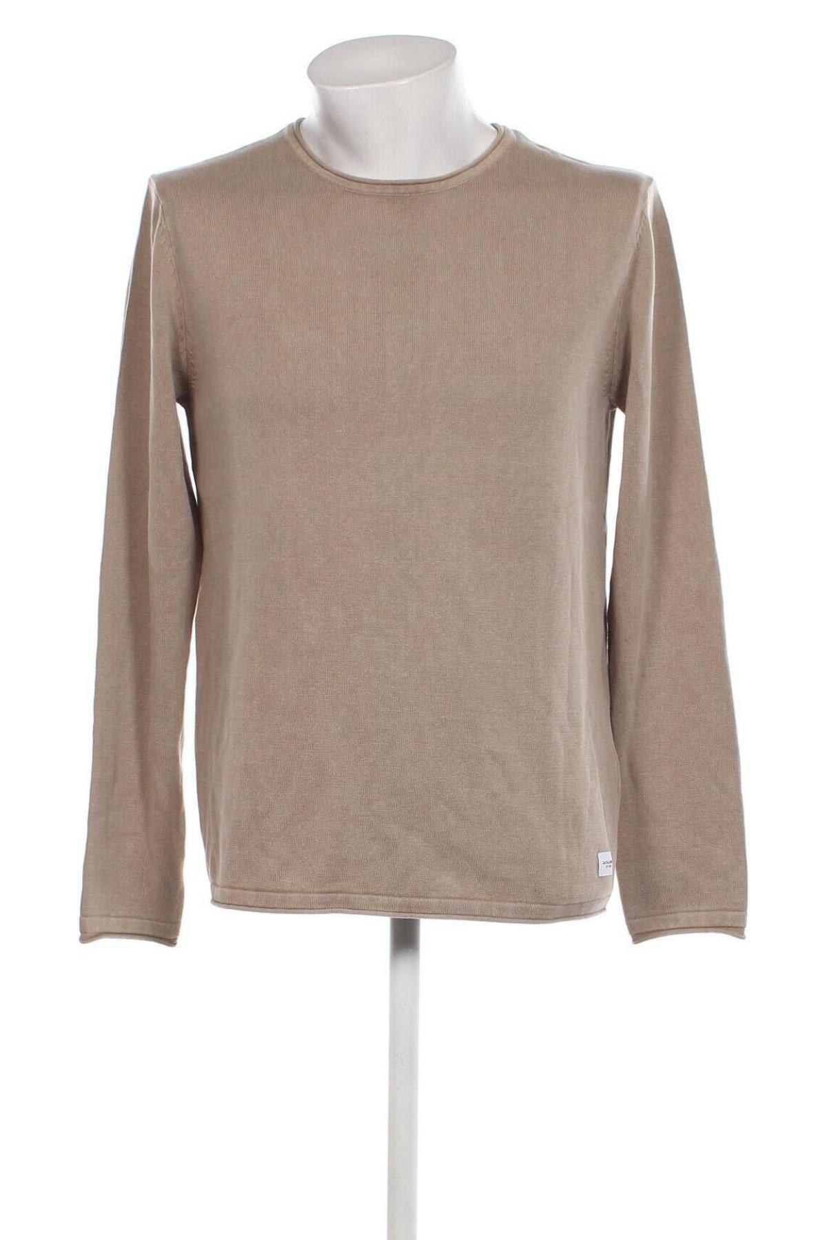 Pánsky sveter  Jack & Jones, Veľkosť L, Farba Béžová, Cena  15,88 €