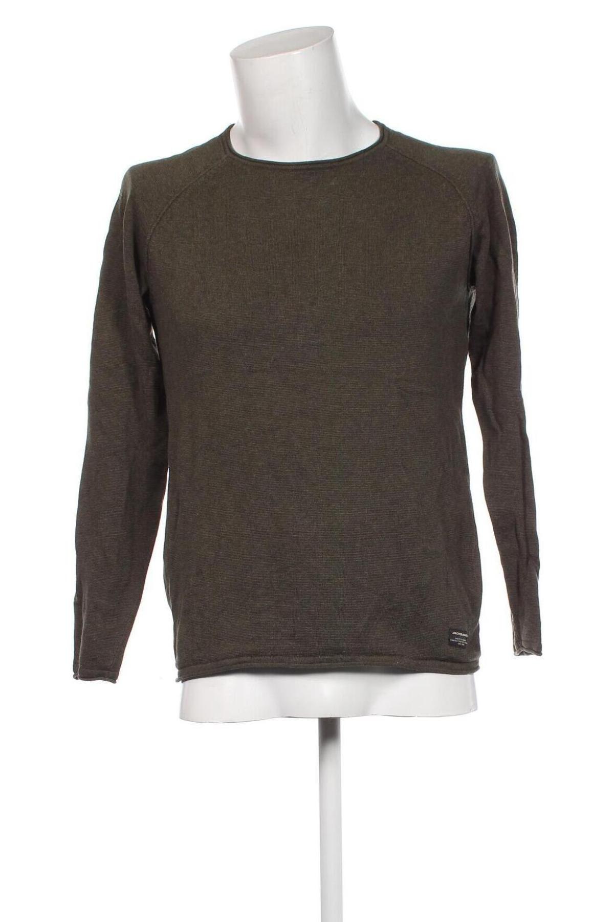 Ανδρικό πουλόβερ Jack & Jones, Μέγεθος M, Χρώμα Πράσινο, Τιμή 5,89 €