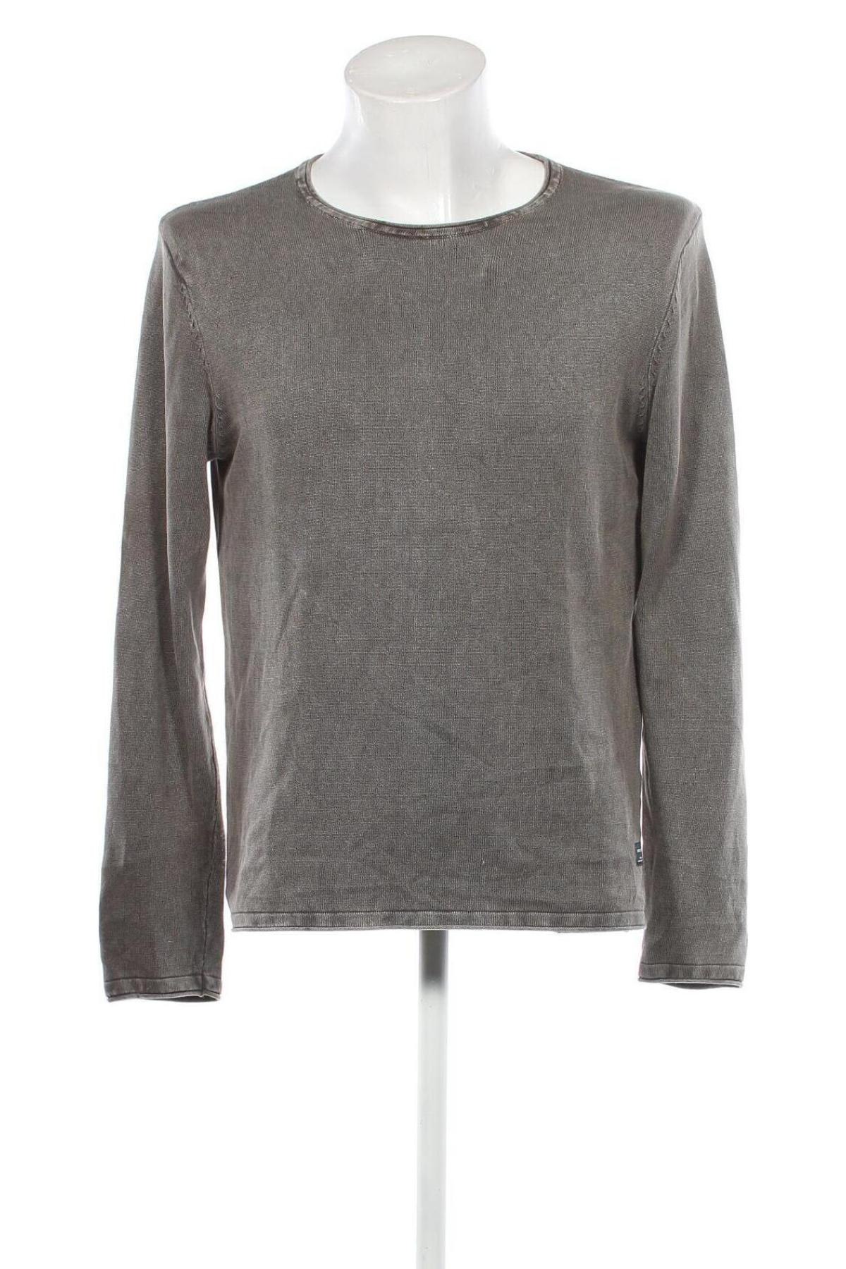 Ανδρικό πουλόβερ Jack & Jones, Μέγεθος M, Χρώμα Γκρί, Τιμή 7,36 €