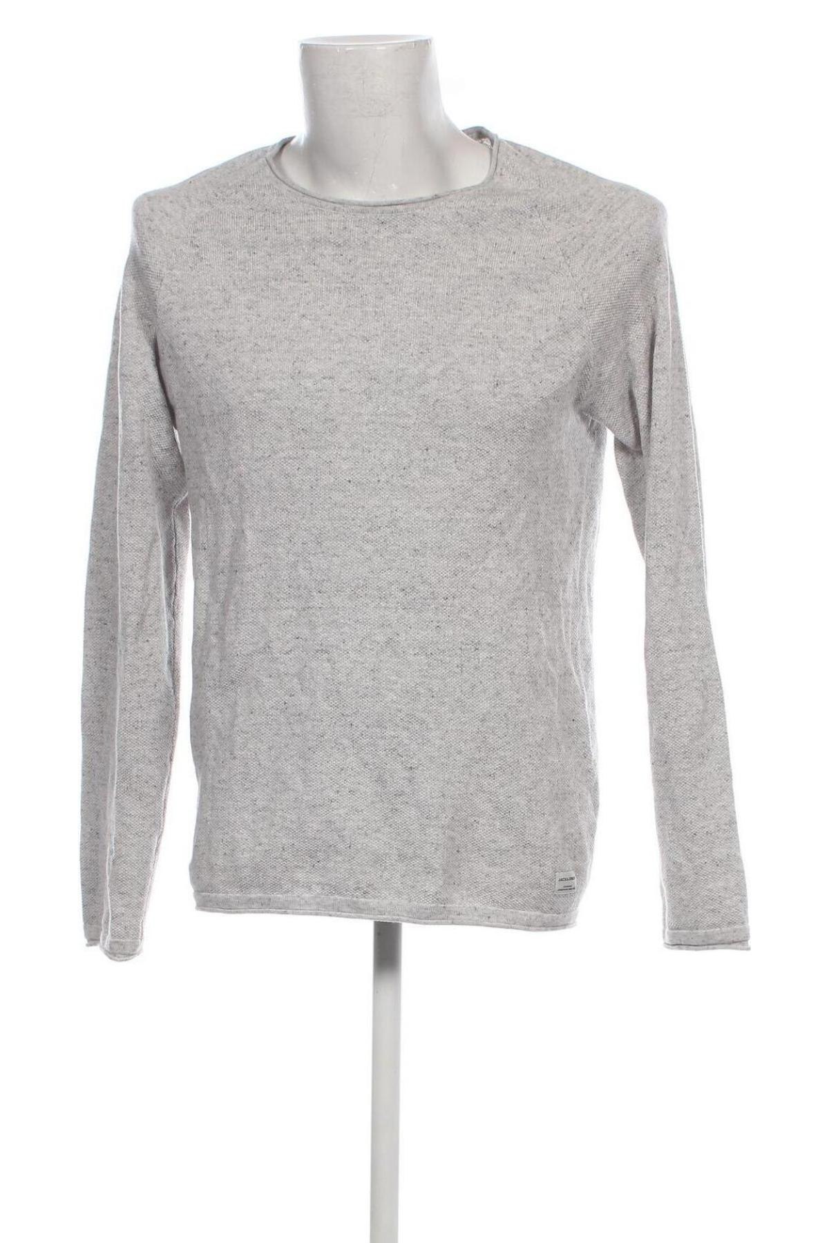 Herrenpullover Jack & Jones, Größe L, Farbe Grau, Preis € 12,07