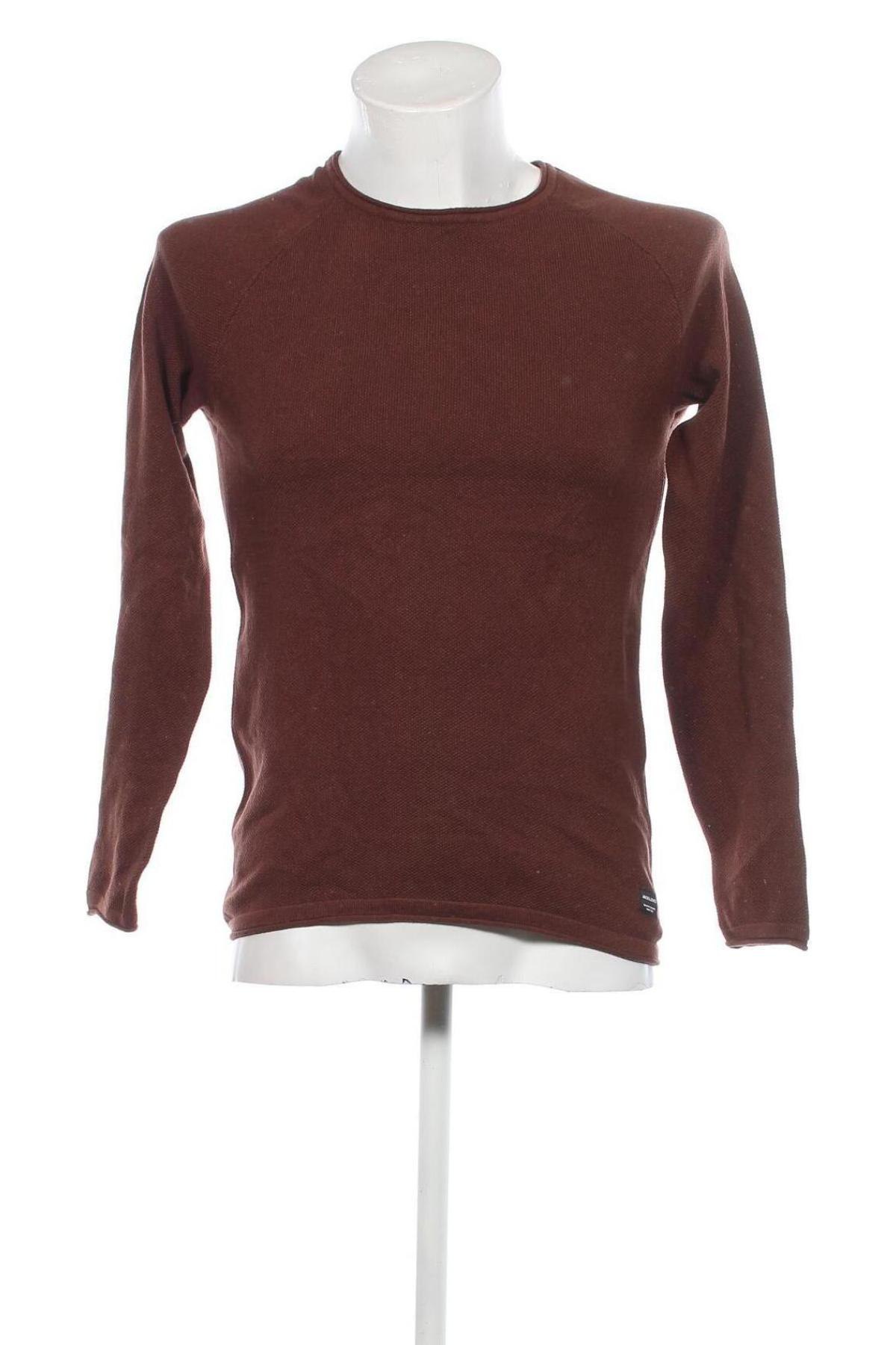 Мъжки пуловер Jack & Jones, Размер XS, Цвят Кафяв, Цена 8,84 лв.