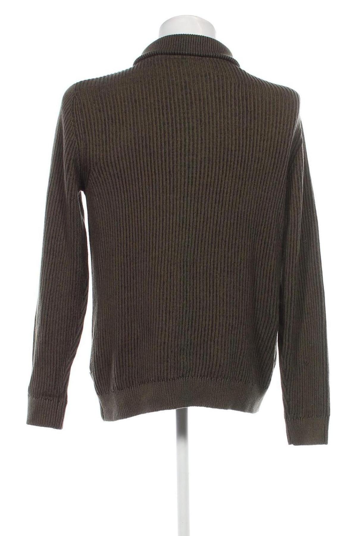 Мъжки пуловер Jack & Jones PREMIUM, Размер M, Цвят Зелен, Цена 30,80 лв.