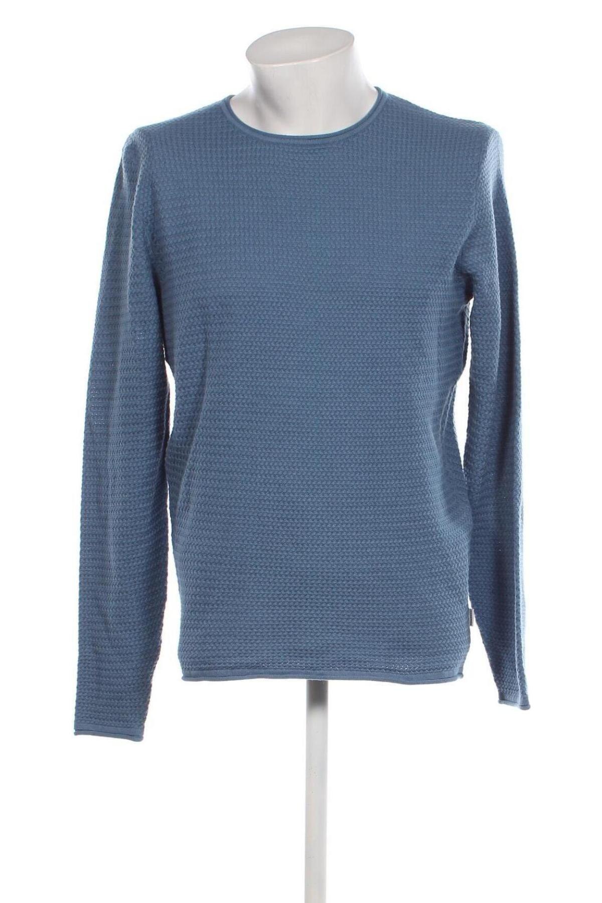 Herrenpullover Jack & Jones PREMIUM, Größe L, Farbe Blau, Preis 10,32 €