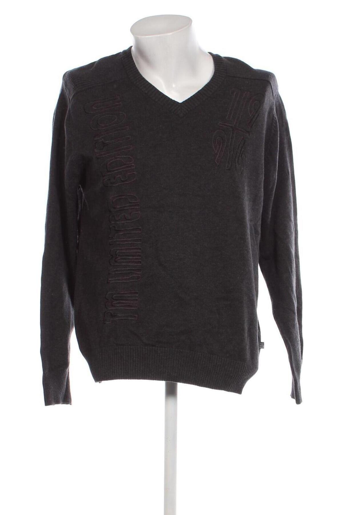 Ανδρικό πουλόβερ Jbc, Μέγεθος XL, Χρώμα Γκρί, Τιμή 6,28 €