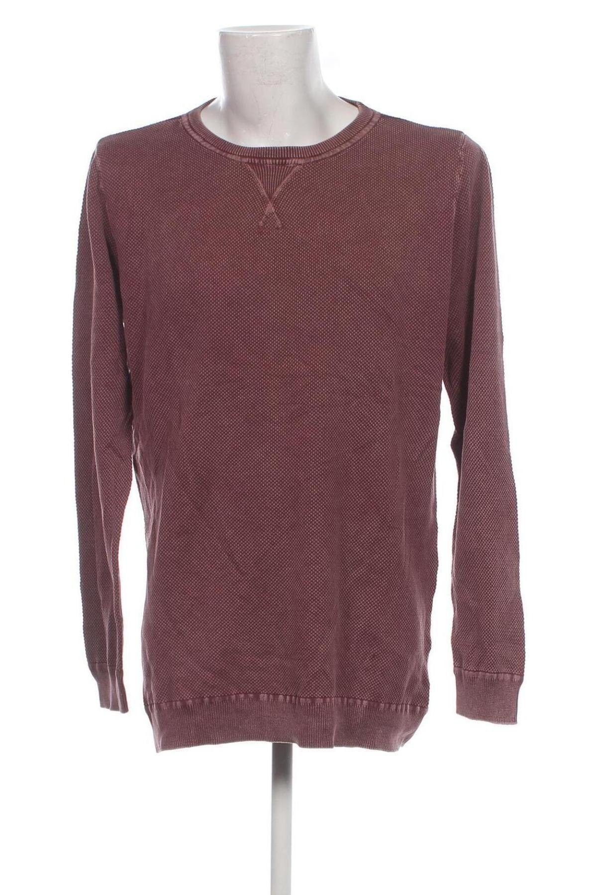 Herrenpullover Jean Pascale, Größe XXL, Farbe Aschrosa, Preis 10,90 €