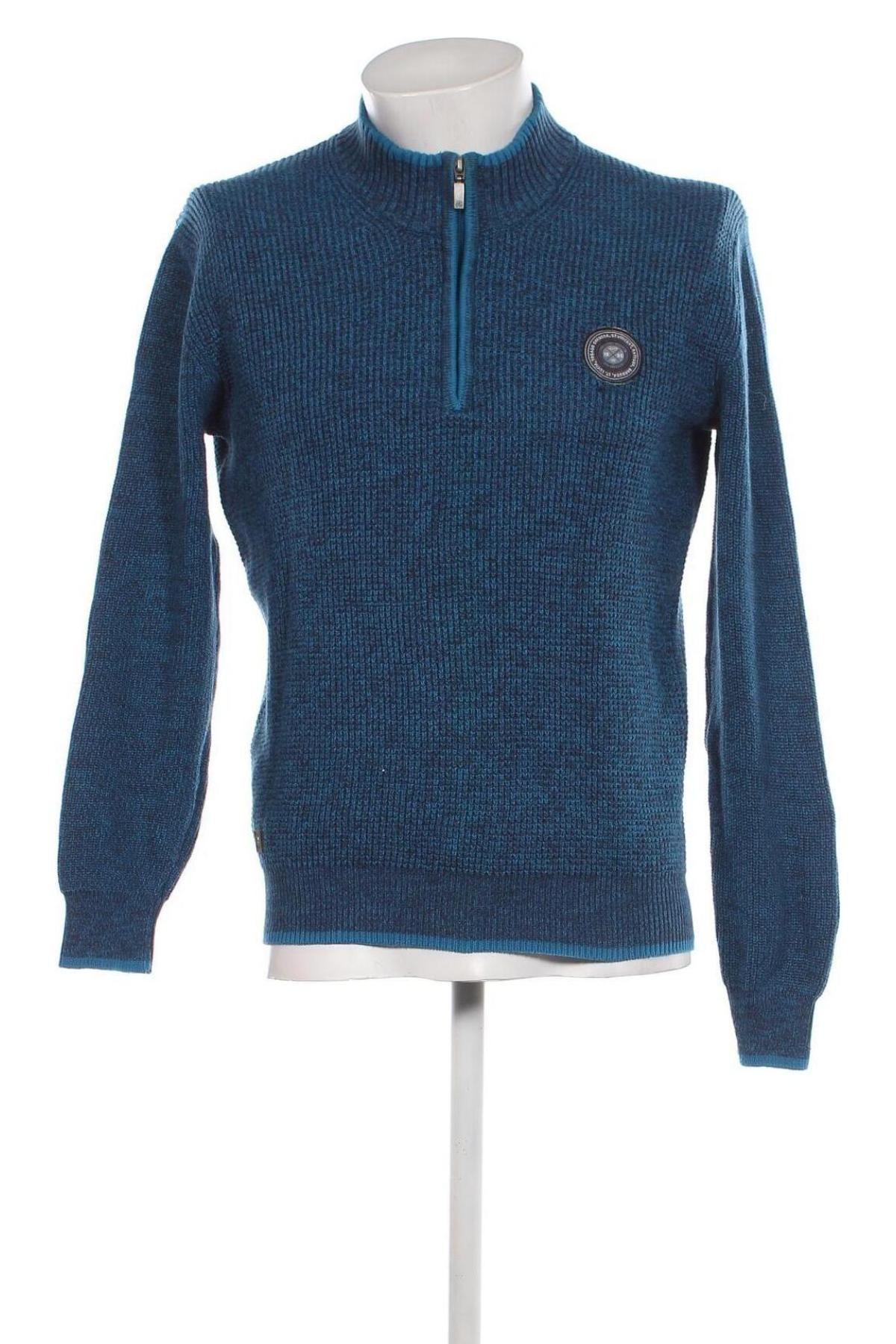 Ανδρικό πουλόβερ Jim Spencer, Μέγεθος L, Χρώμα Μπλέ, Τιμή 9,15 €