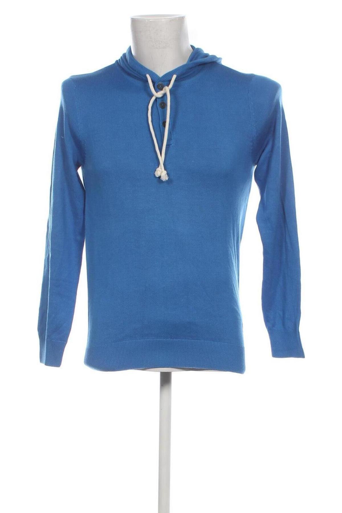 Herrenpullover John Devin, Größe S, Farbe Blau, Preis 32,01 €