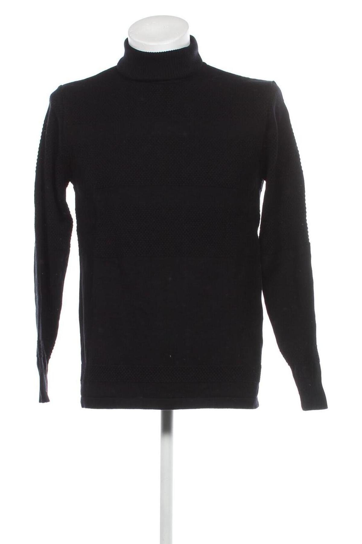 Ανδρικό πουλόβερ Kronstadt, Μέγεθος L, Χρώμα Μαύρο, Τιμή 13,10 €