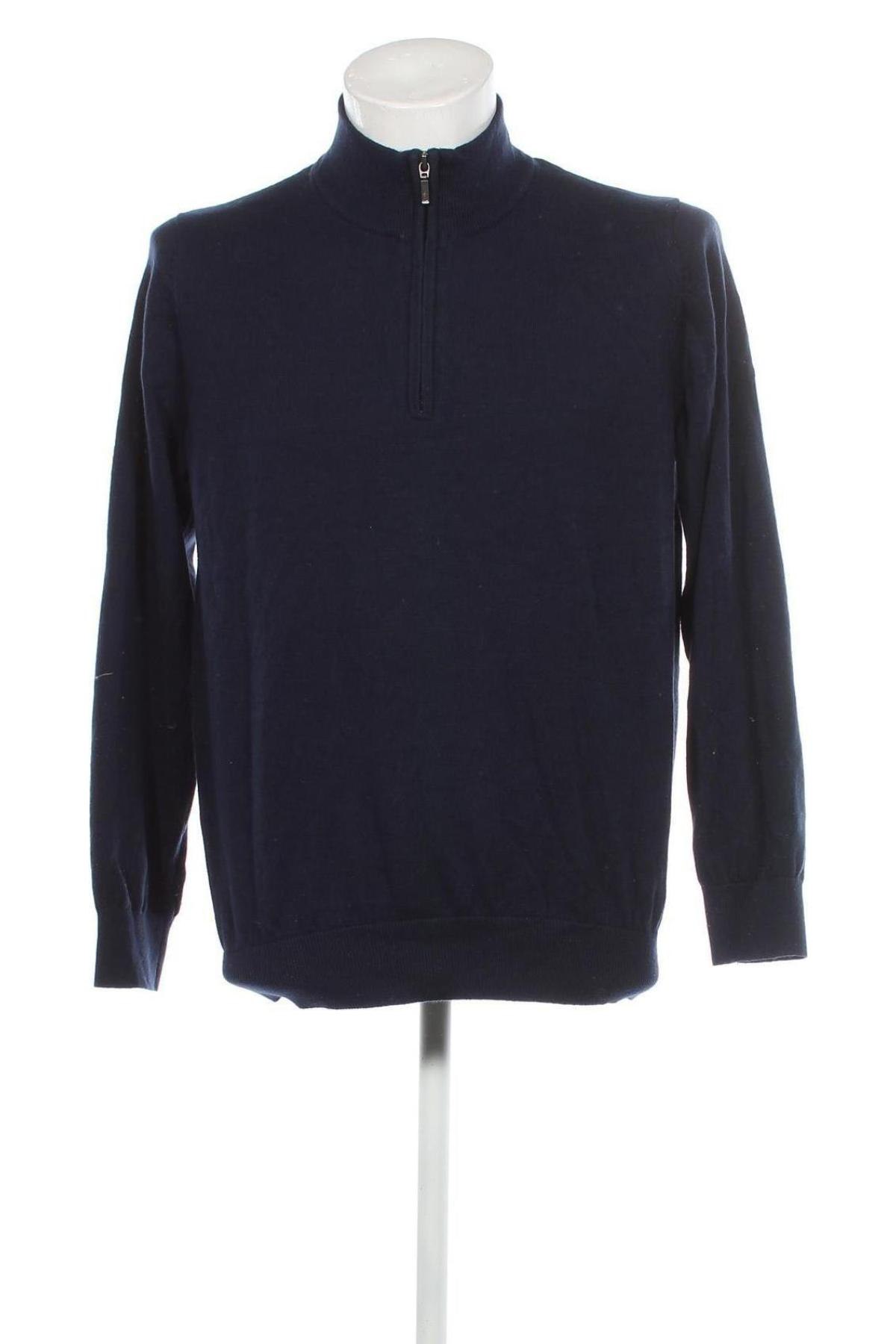Ανδρικό πουλόβερ L.L. Bean, Μέγεθος M, Χρώμα Μπλέ, Τιμή 23,01 €