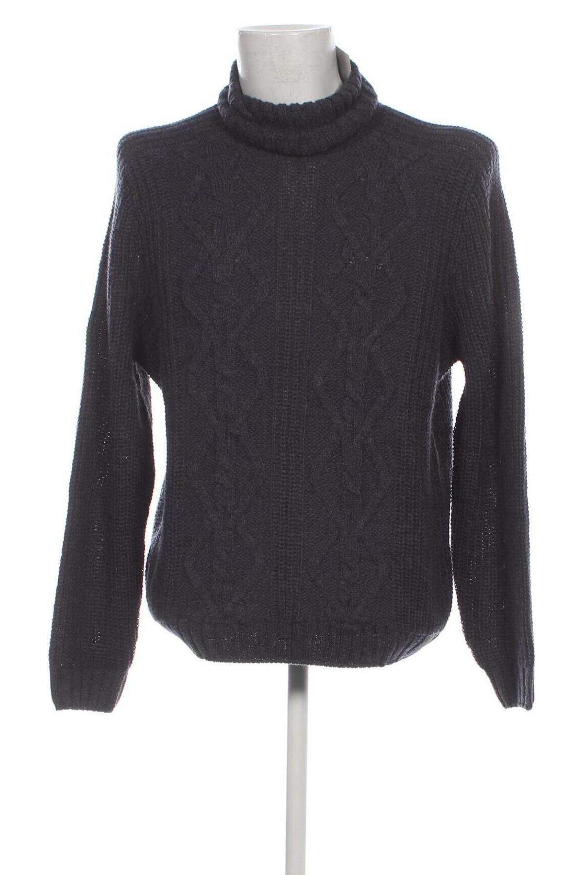 Ανδρικό πουλόβερ Lawrence Grey, Μέγεθος XL, Χρώμα Μπλέ, Τιμή 15,34 €