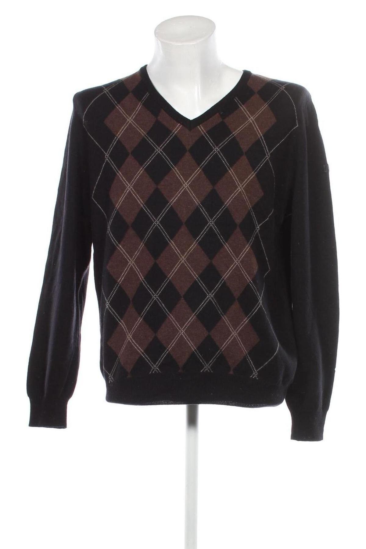 Мъжки пуловер Maerz Muenchen, Размер L, Цвят Черен, Цена 57,60 лв.