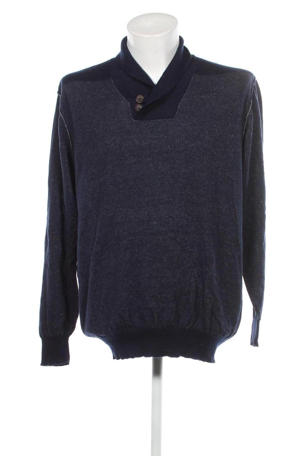 Pánsky sveter  Man By Tchibo, Veľkosť XL, Farba Modrá, Cena  4,60 €