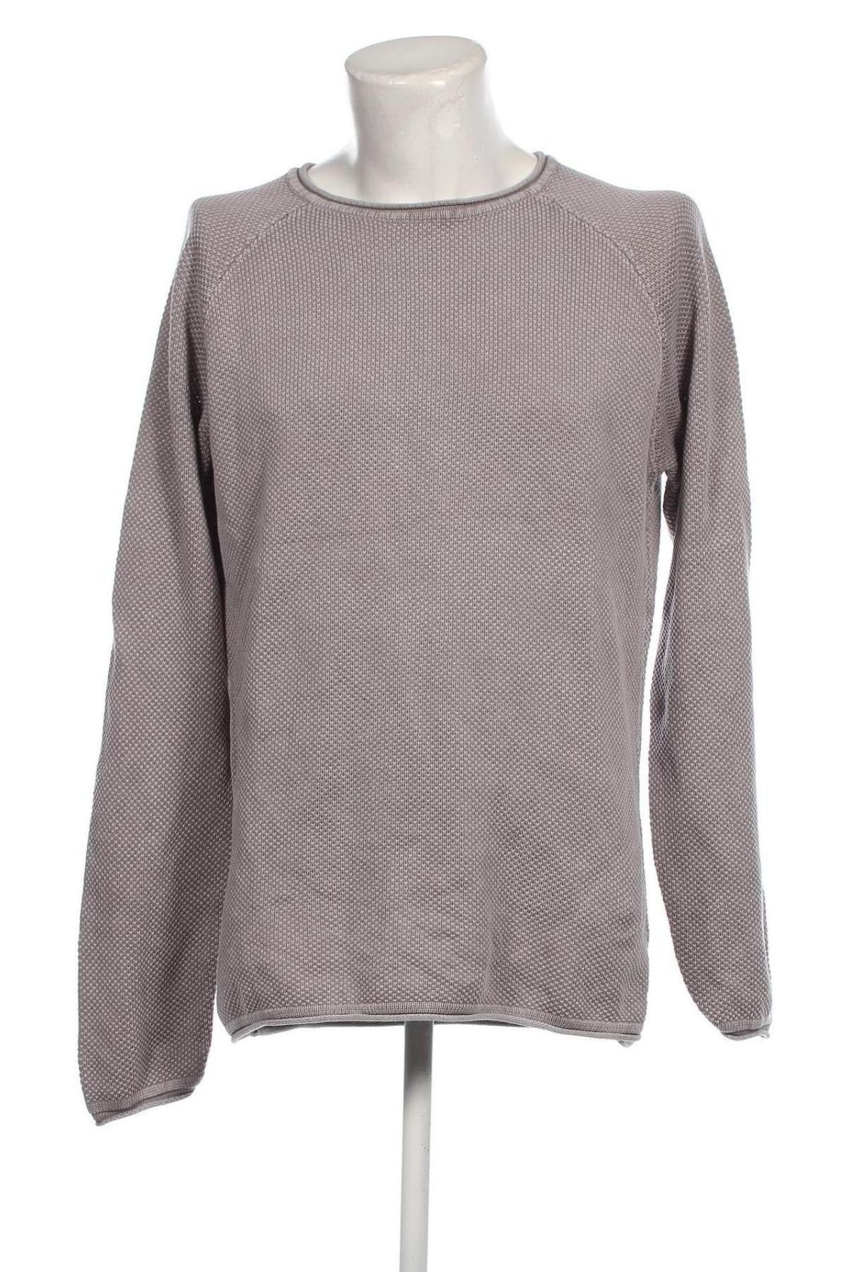Ανδρικό πουλόβερ Manguun, Μέγεθος XL, Χρώμα Γκρί, Τιμή 8,07 €