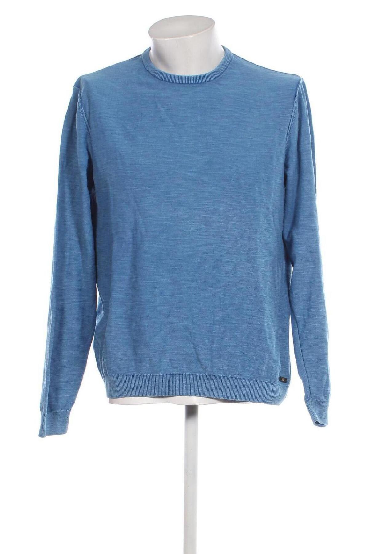 Ανδρικό πουλόβερ No Excess, Μέγεθος XL, Χρώμα Μπλέ, Τιμή 10,54 €
