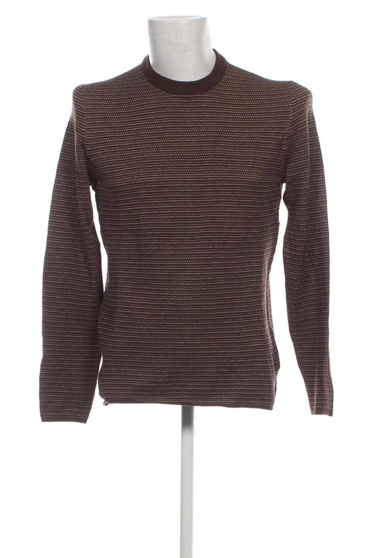 Мъжки пуловер Only & Sons, Размер M, Цвят Кафяв, Цена 18,40 лв.