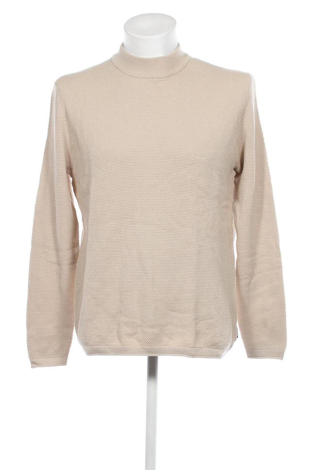 Ανδρικό πουλόβερ Only & Sons, Μέγεθος XL, Χρώμα  Μπέζ, Τιμή 10,43 €