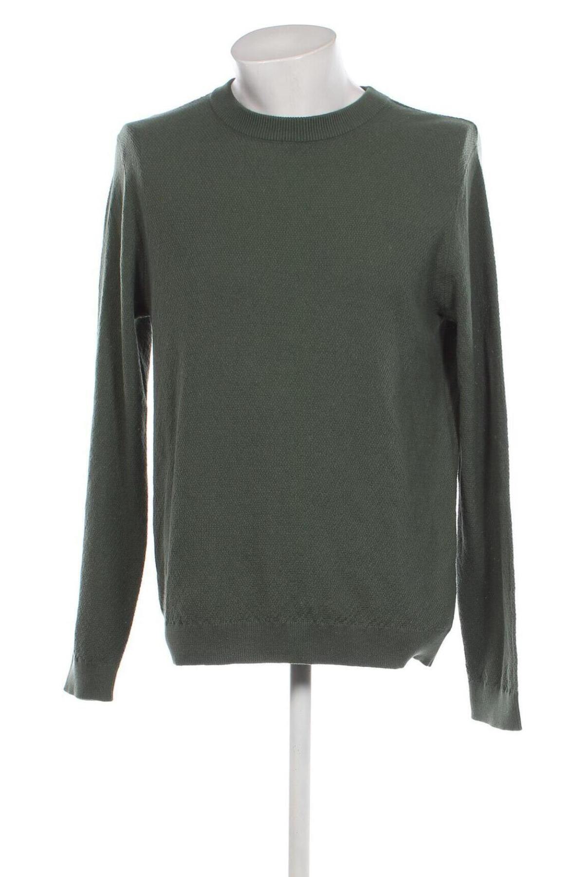 Мъжки пуловер Originals By Jack & Jones, Размер L, Цвят Зелен, Цена 30,80 лв.