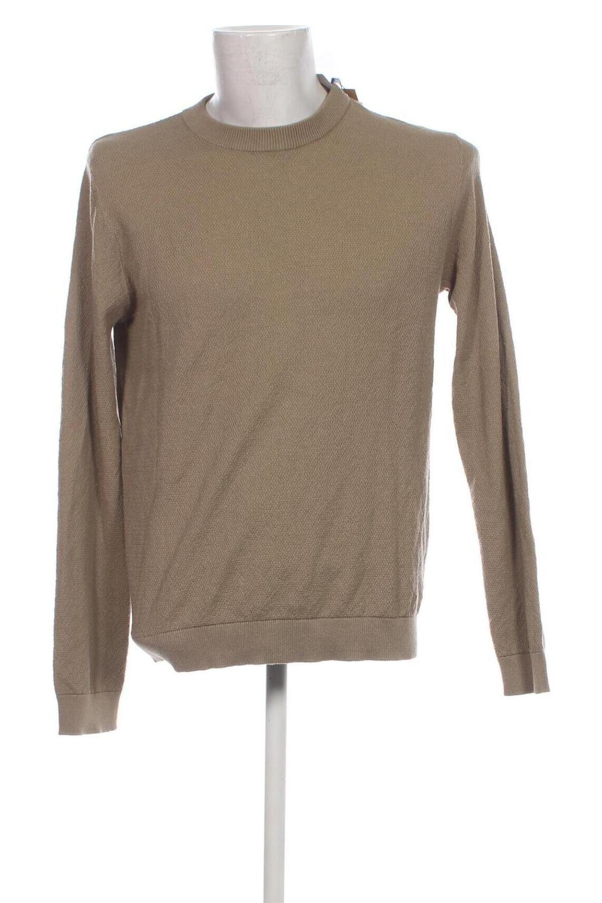 Herrenpullover Originals By Jack & Jones, Größe L, Farbe Beige, Preis € 14,49