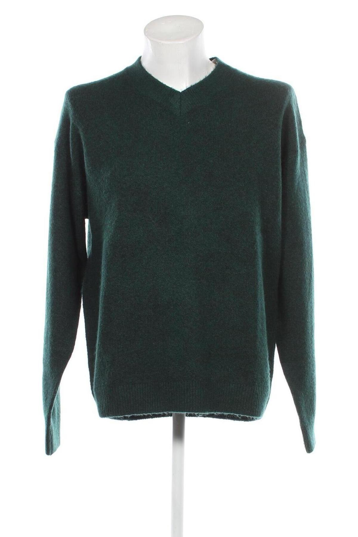 Мъжки пуловер Originals By Jack & Jones, Размер XL, Цвят Зелен, Цена 31,57 лв.