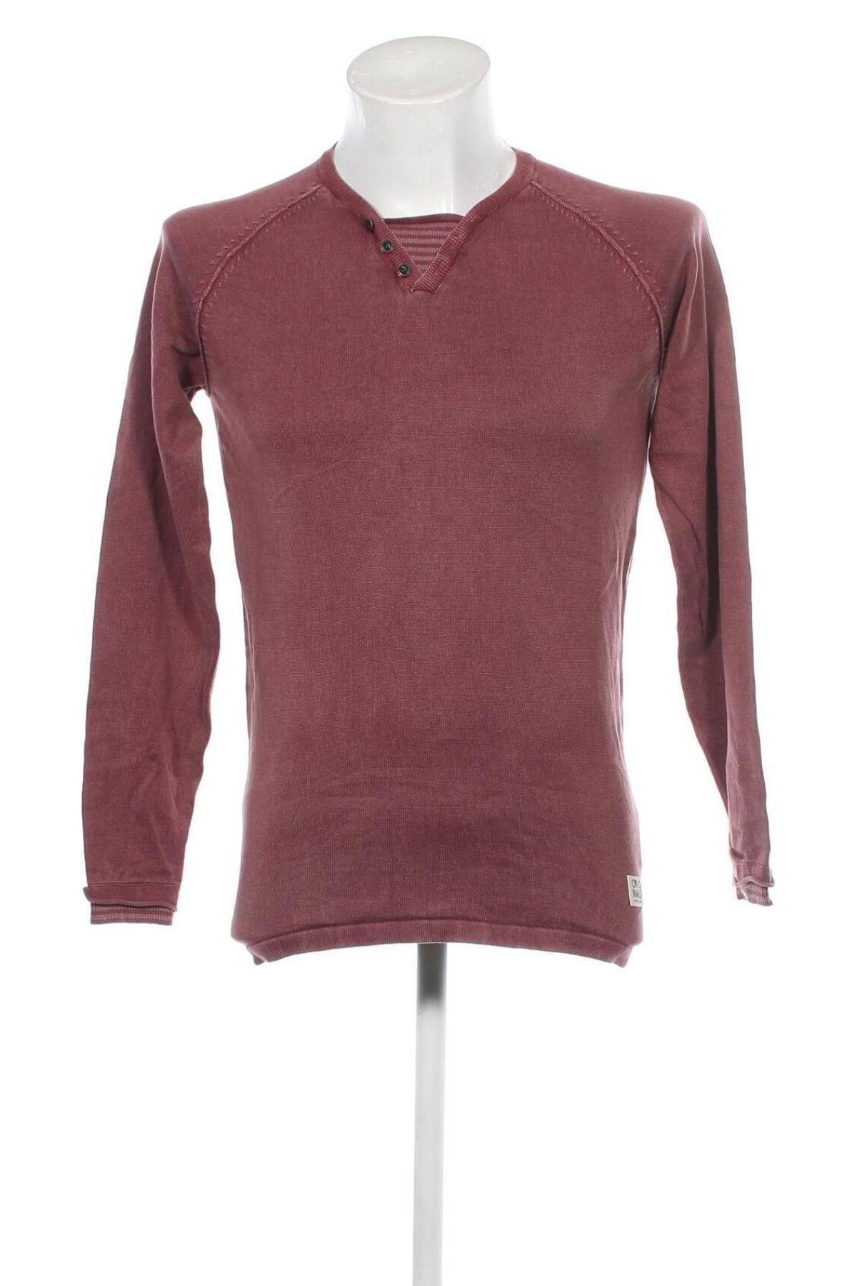 Herrenpullover Originals By Jack & Jones, Größe S, Farbe Rosa, Preis € 9,46