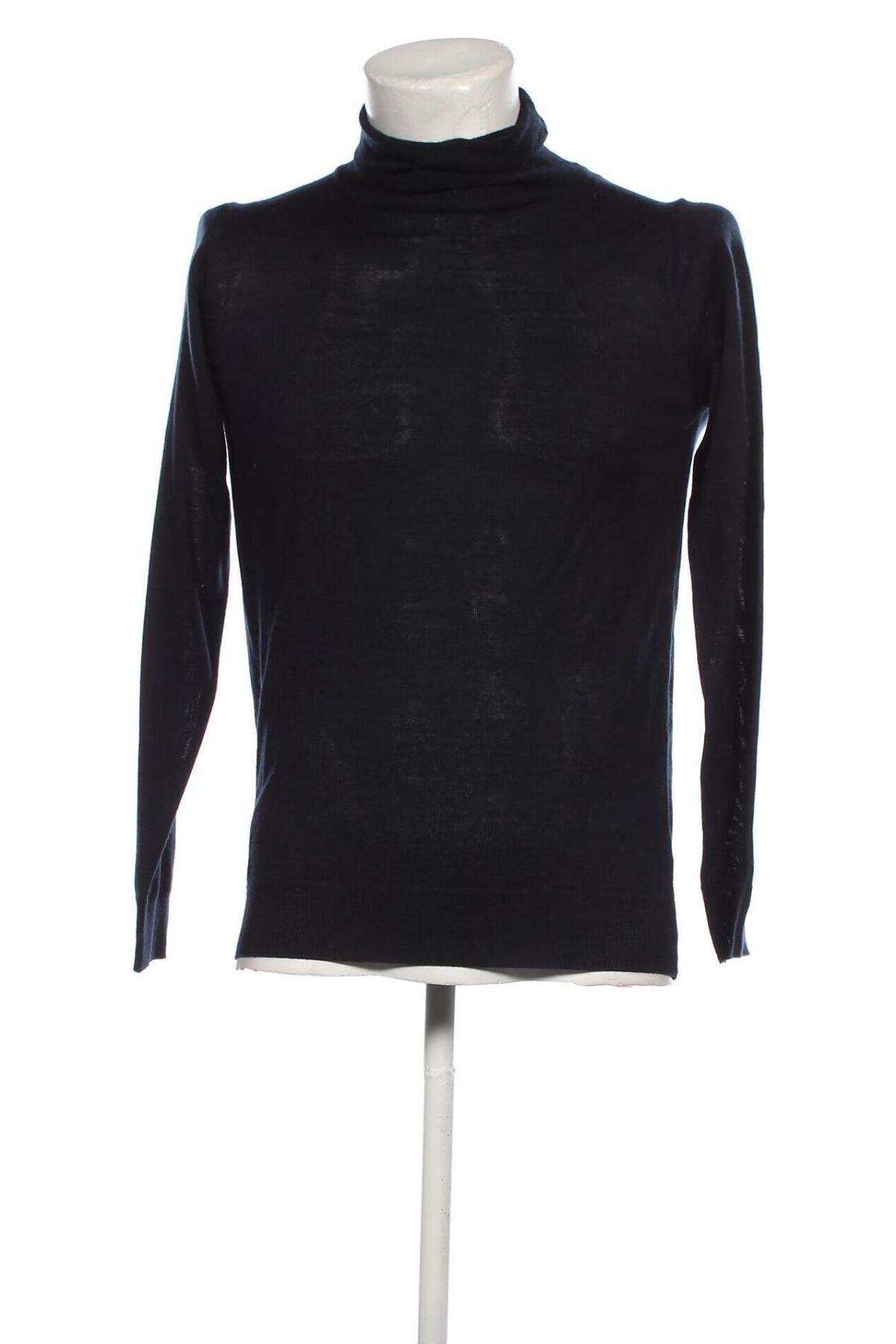 Ανδρικό πουλόβερ Oviesse, Μέγεθος S, Χρώμα Μπλέ, Τιμή 11,14 €