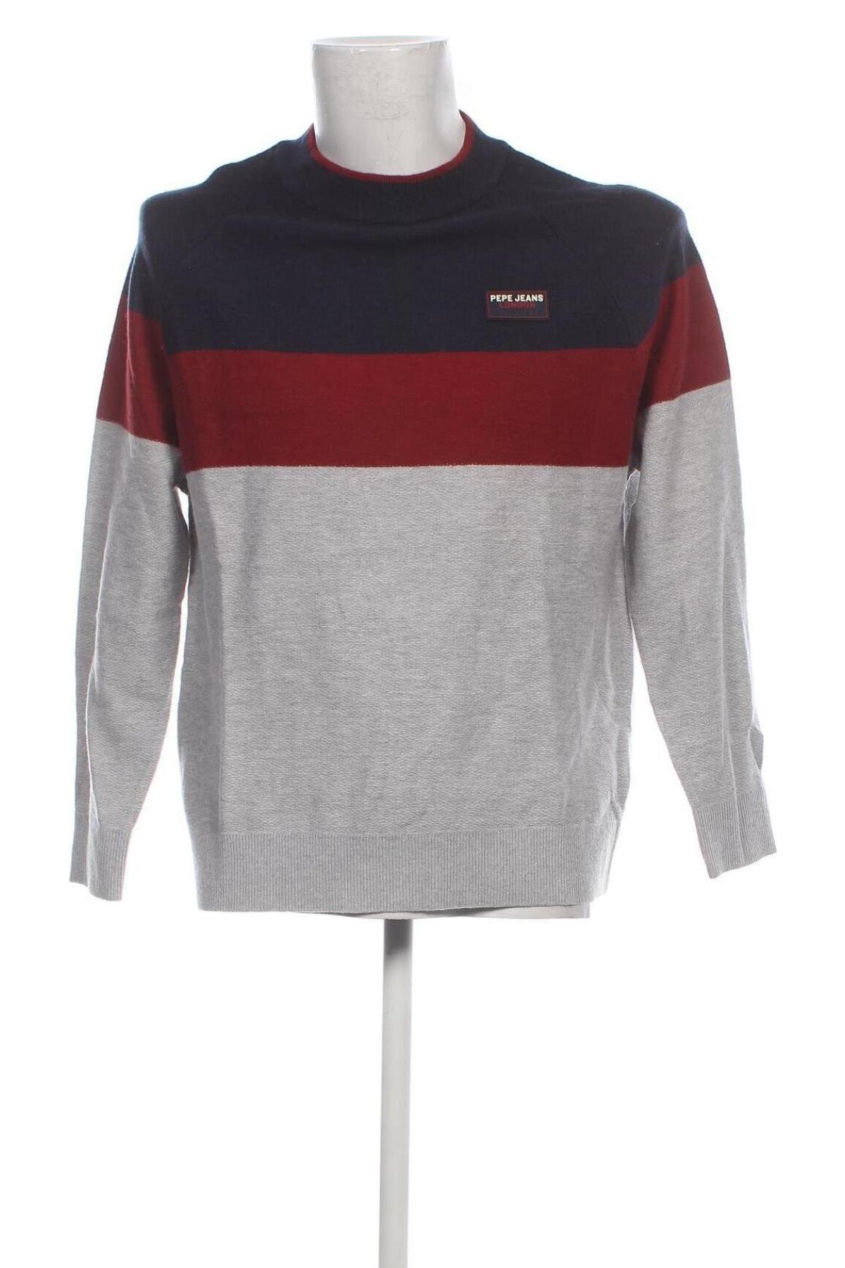 Ανδρικό πουλόβερ Pepe Jeans, Μέγεθος L, Χρώμα Πολύχρωμο, Τιμή 36,08 €