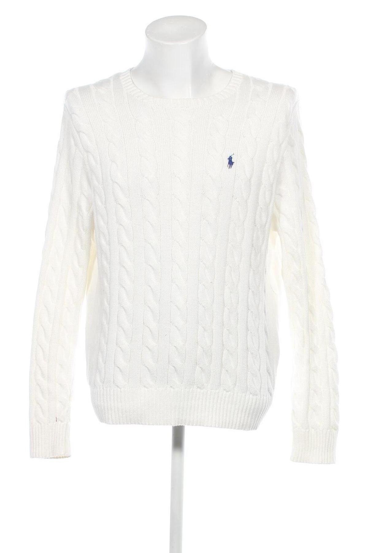 Pánsky sveter  Polo By Ralph Lauren, Veľkosť L, Farba Biela, Cena  90,62 €