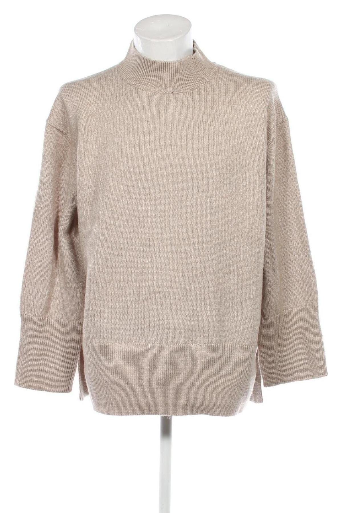 Мъжки пуловер Primark, Размер L, Цвят Бежов, Цена 13,92 лв.