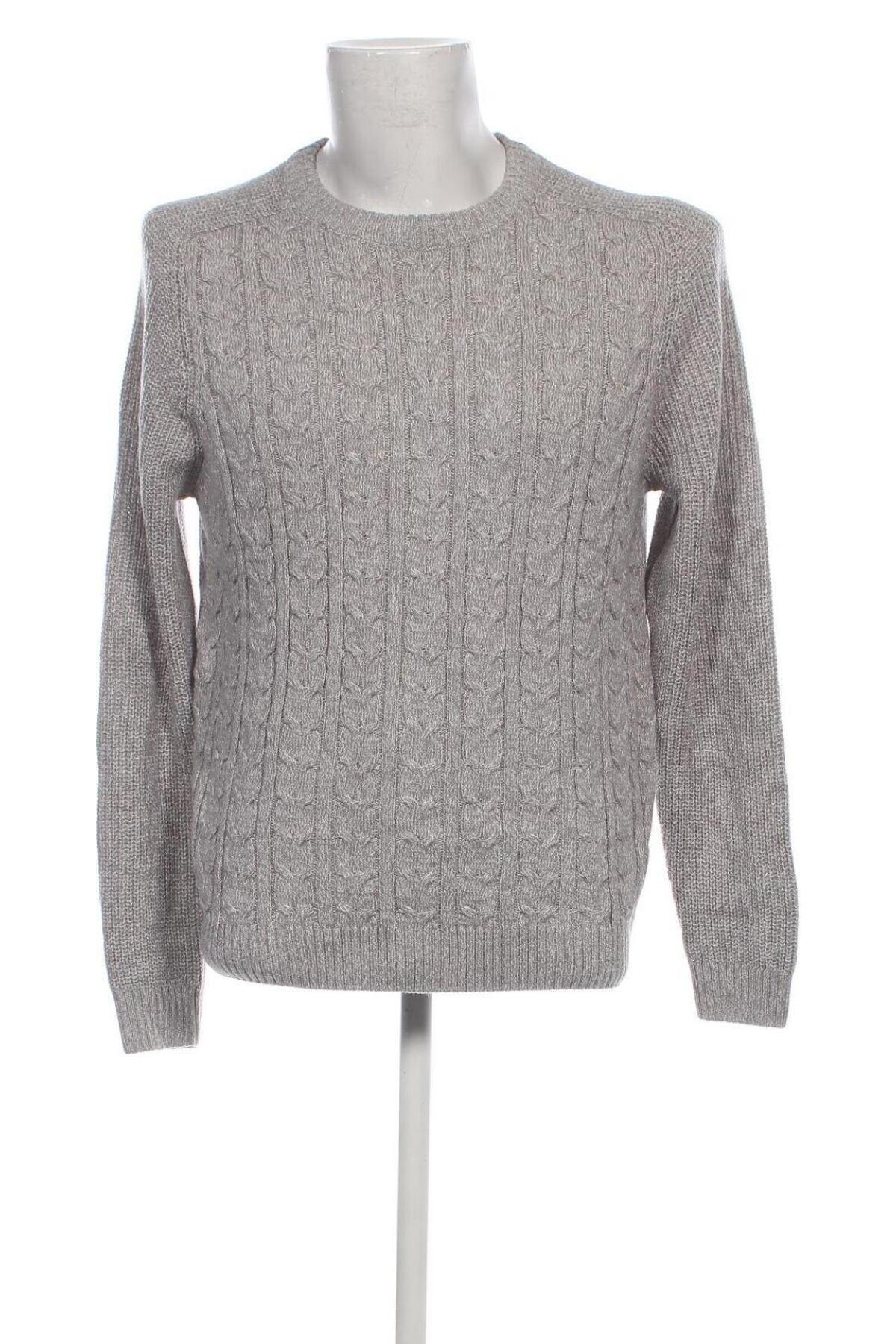 Ανδρικό πουλόβερ Primark, Μέγεθος M, Χρώμα Γκρί, Τιμή 9,69 €