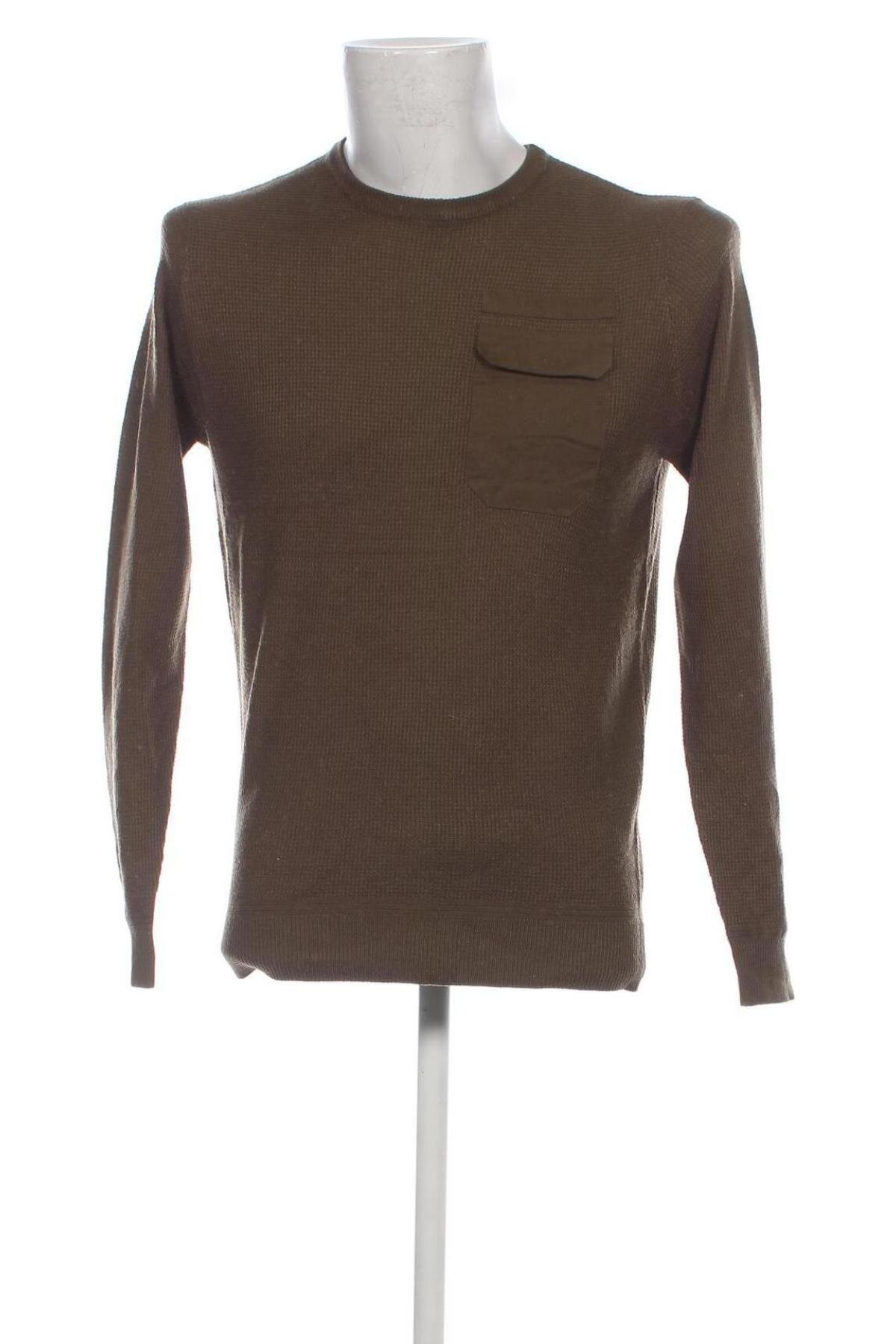 Ανδρικό πουλόβερ Primark, Μέγεθος M, Χρώμα Πράσινο, Τιμή 8,61 €