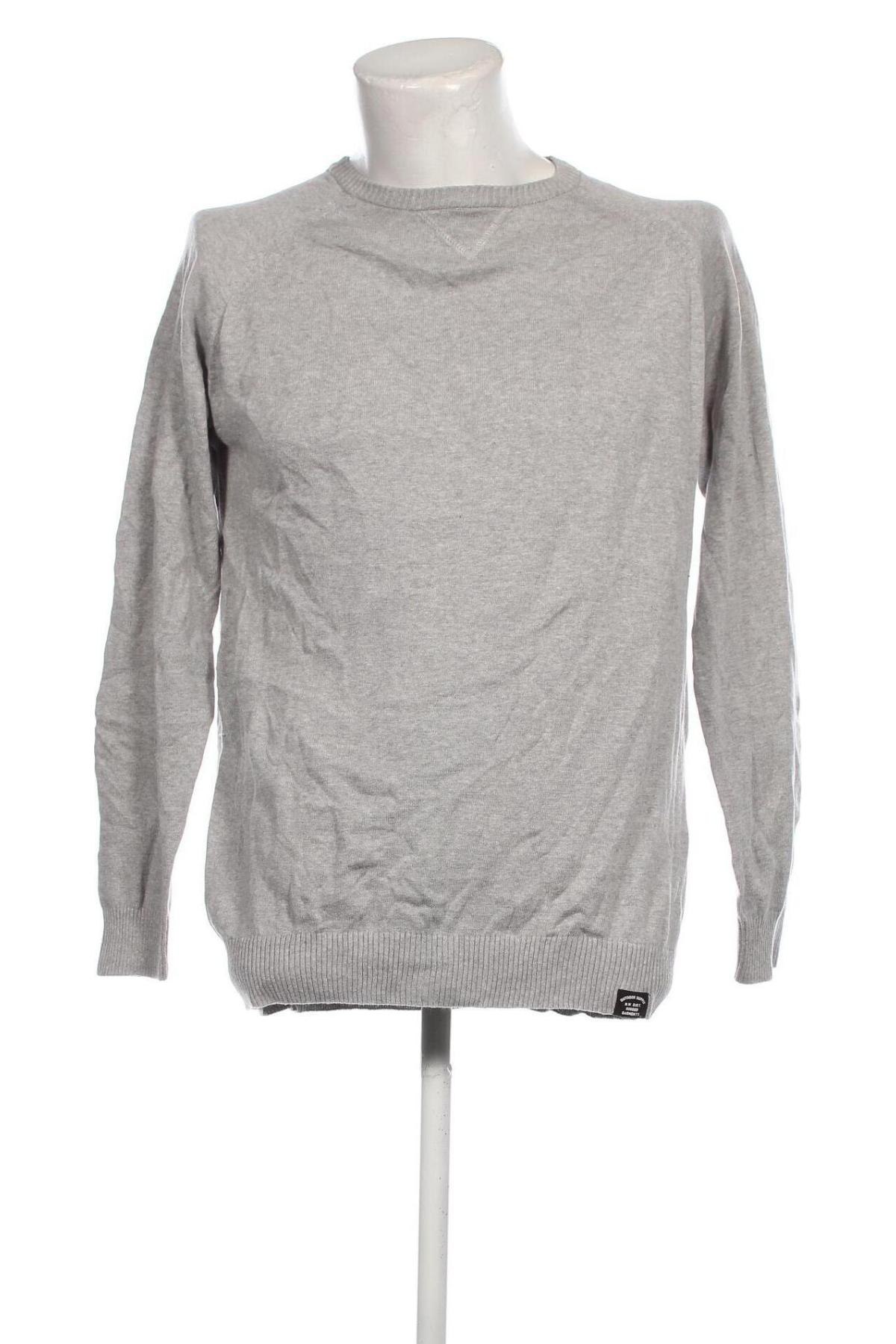 Мъжки пуловер Primark, Размер L, Цвят Сив, Цена 14,79 лв.