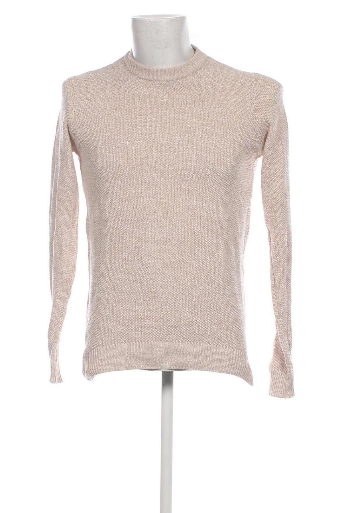 Herrenpullover Primark, Größe M, Farbe Beige, Preis 8,68 €