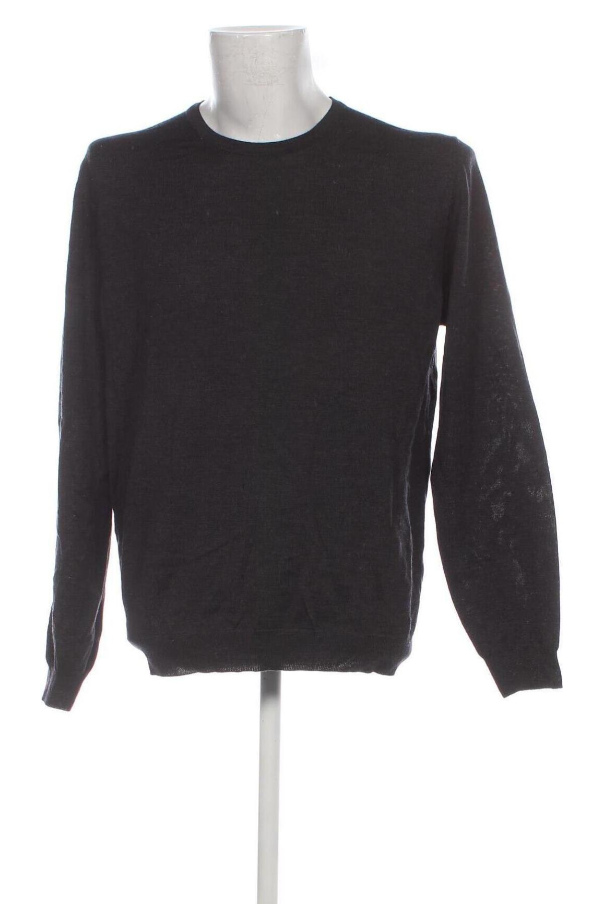 Мъжки пуловер Profuomo, Размер XXL, Цвят Сив, Цена 65,28 лв.