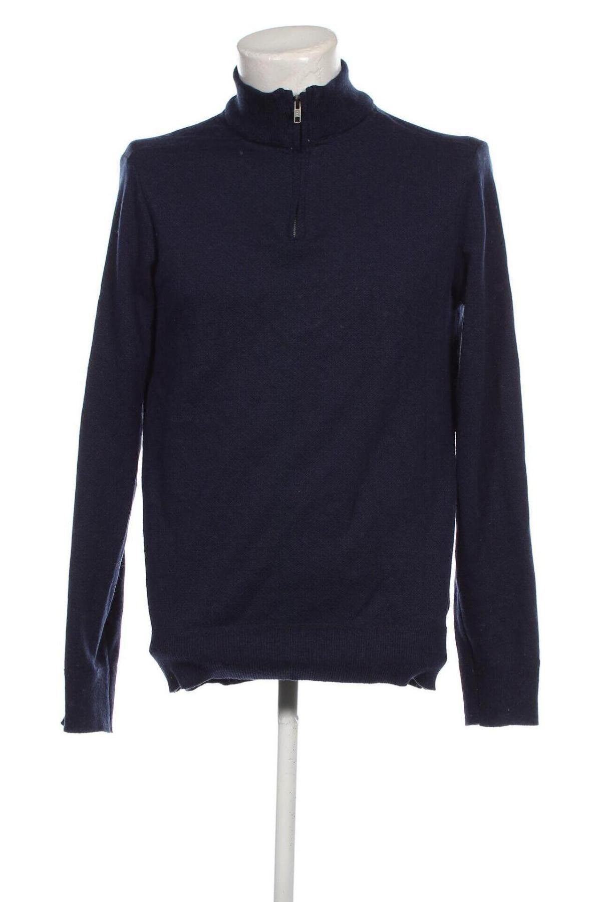 Мъжки пуловер Robert Graham, Размер M, Цвят Син, Цена 48,00 лв.