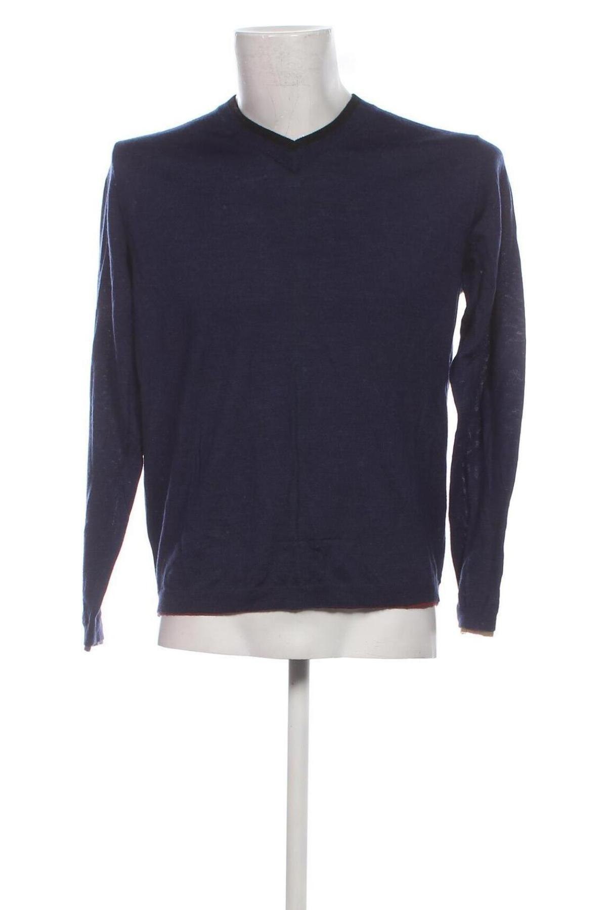 Мъжки пуловер Robert Graham, Размер M, Цвят Син, Цена 60,48 лв.